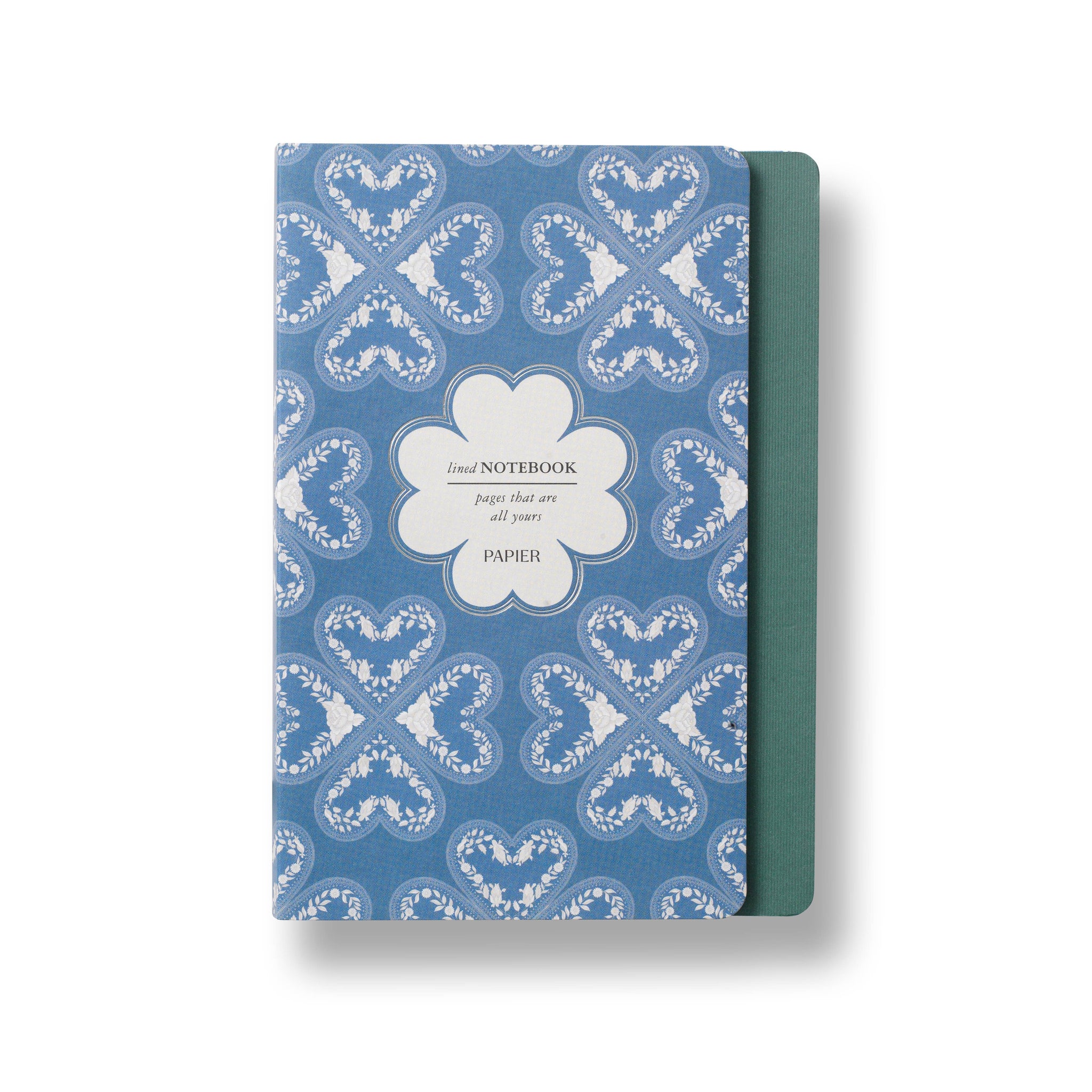 Clover Stepped Lined Notebook (A5 Softcover)