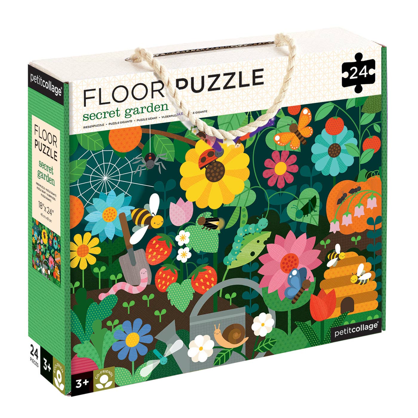 "Secret Garden" Floor Puzzle (24 Piece)