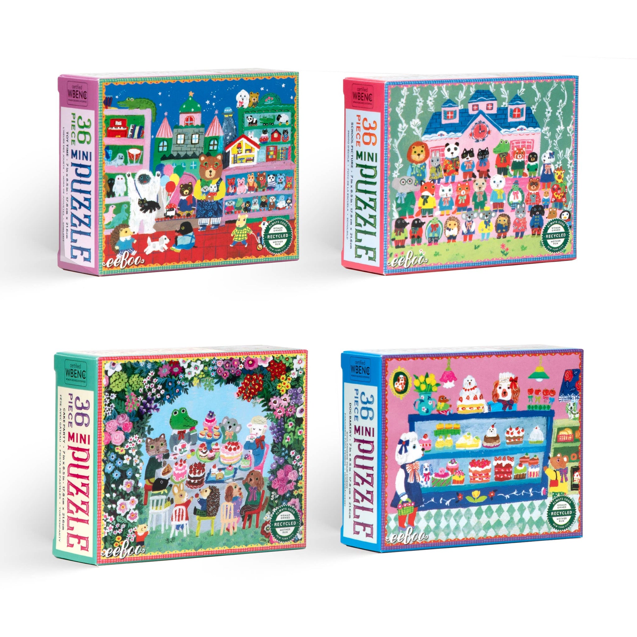 Yumi's 36-Piece Mini Puzzles