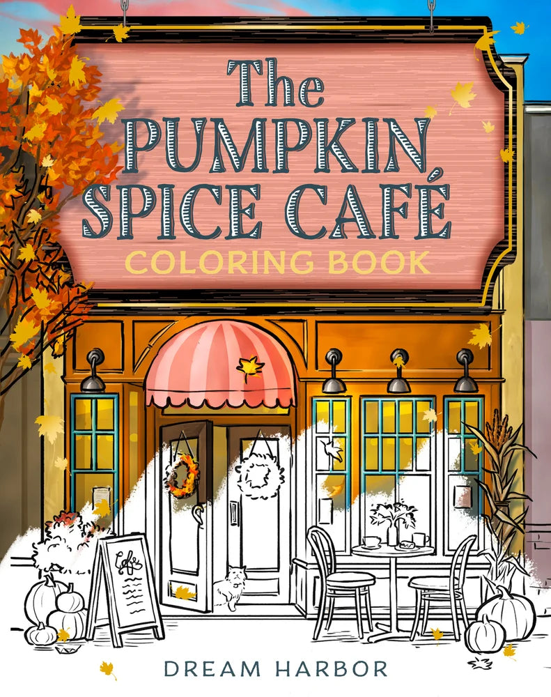 "The Pumpkin Spice Café" Coloring Book