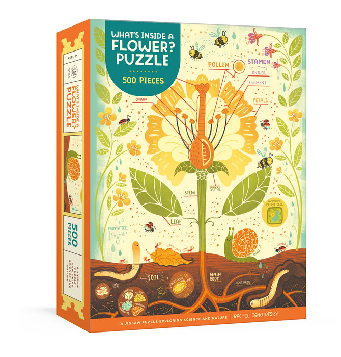 "What's Inside a Flower?" Jigsaw Puzzle - 500 Piece