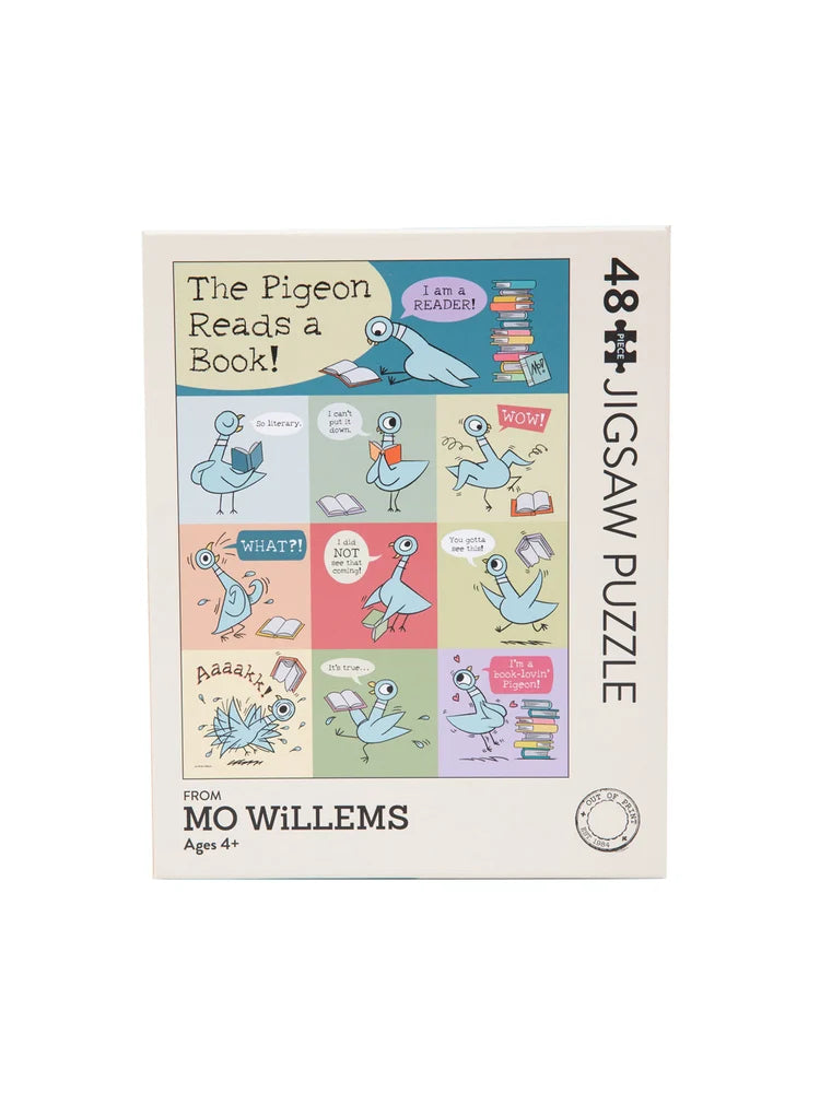"The Pigeon Reads a Book" Puzzle (48 Piece)
