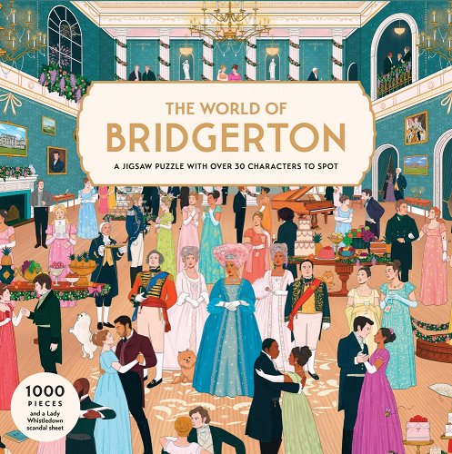 "The World of Bridgerton" Puzzle with 30+ Characters to Spot - 1000 Piece