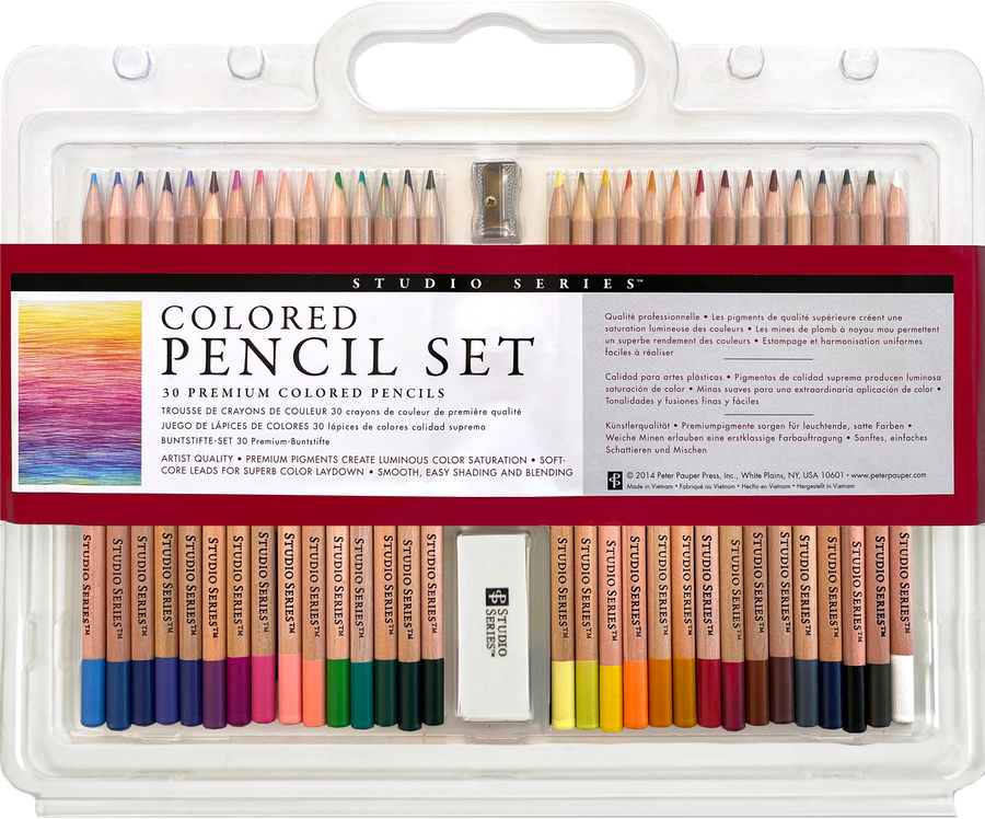 Studio Series Colored Pencil Set (30 Colors)