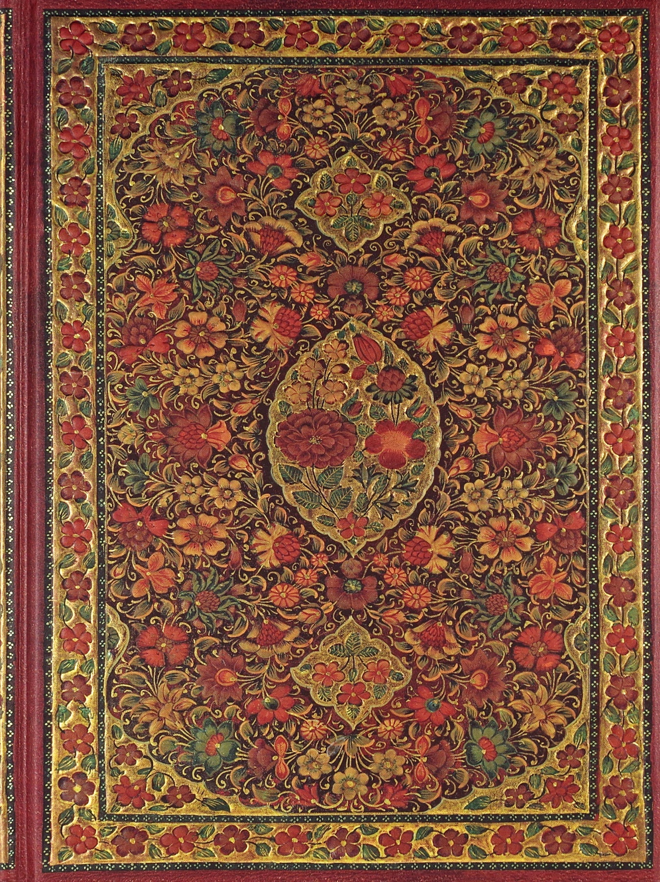 "Gilded Floral" Hardcover Journal