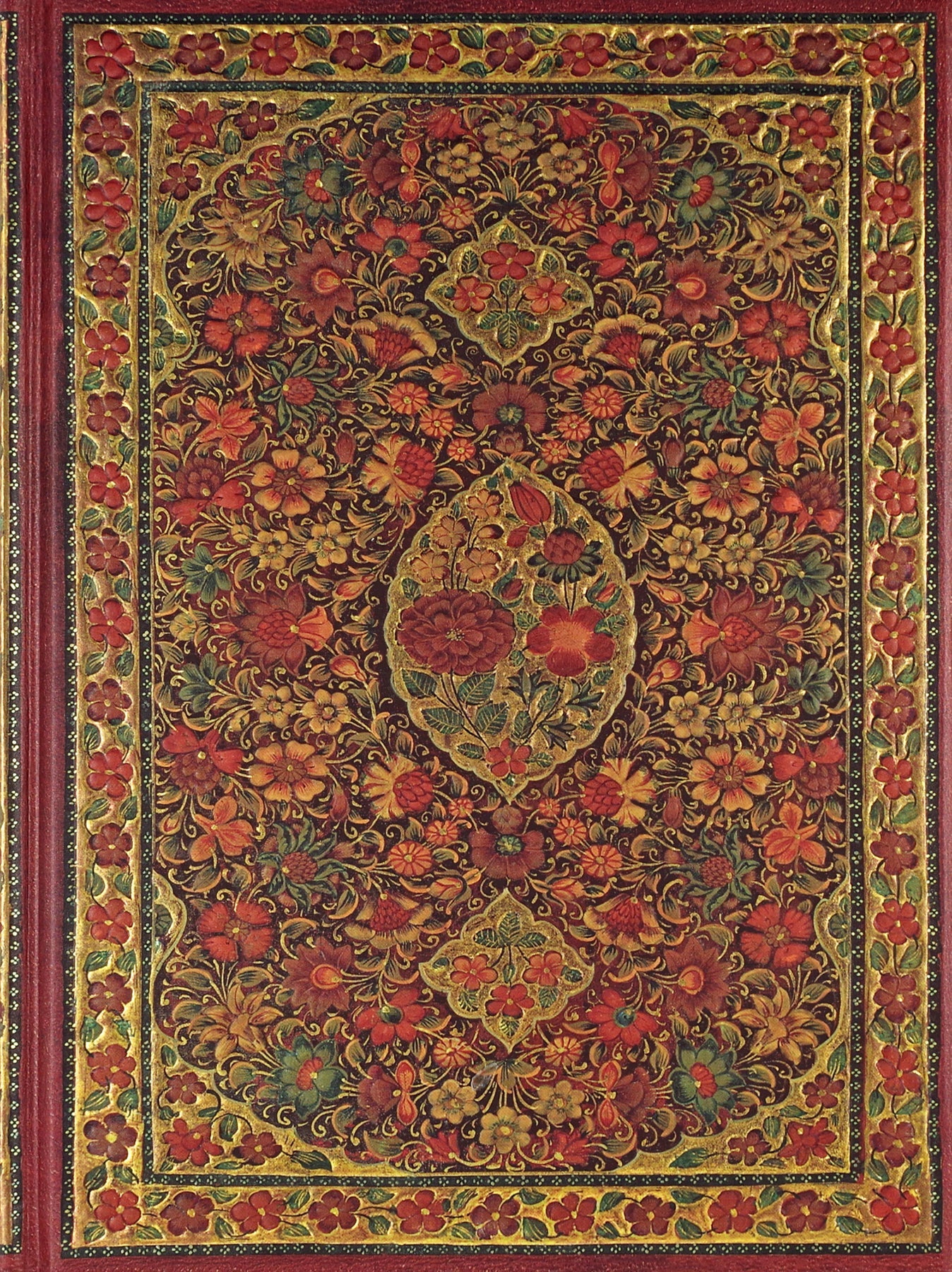 "Gilded Floral" Hardcover Journal