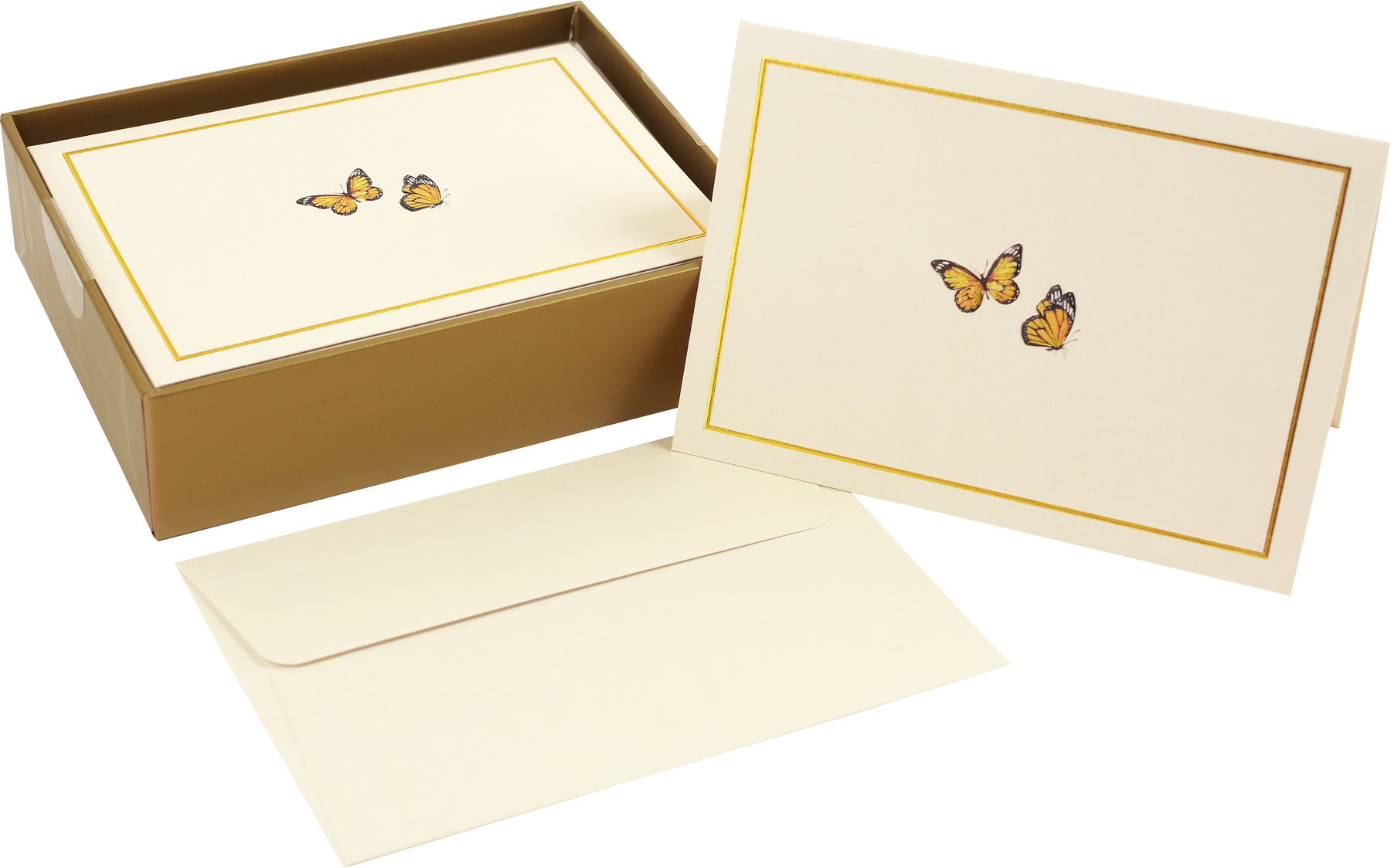"Monarch Butterflies" Boxed Stationery Set