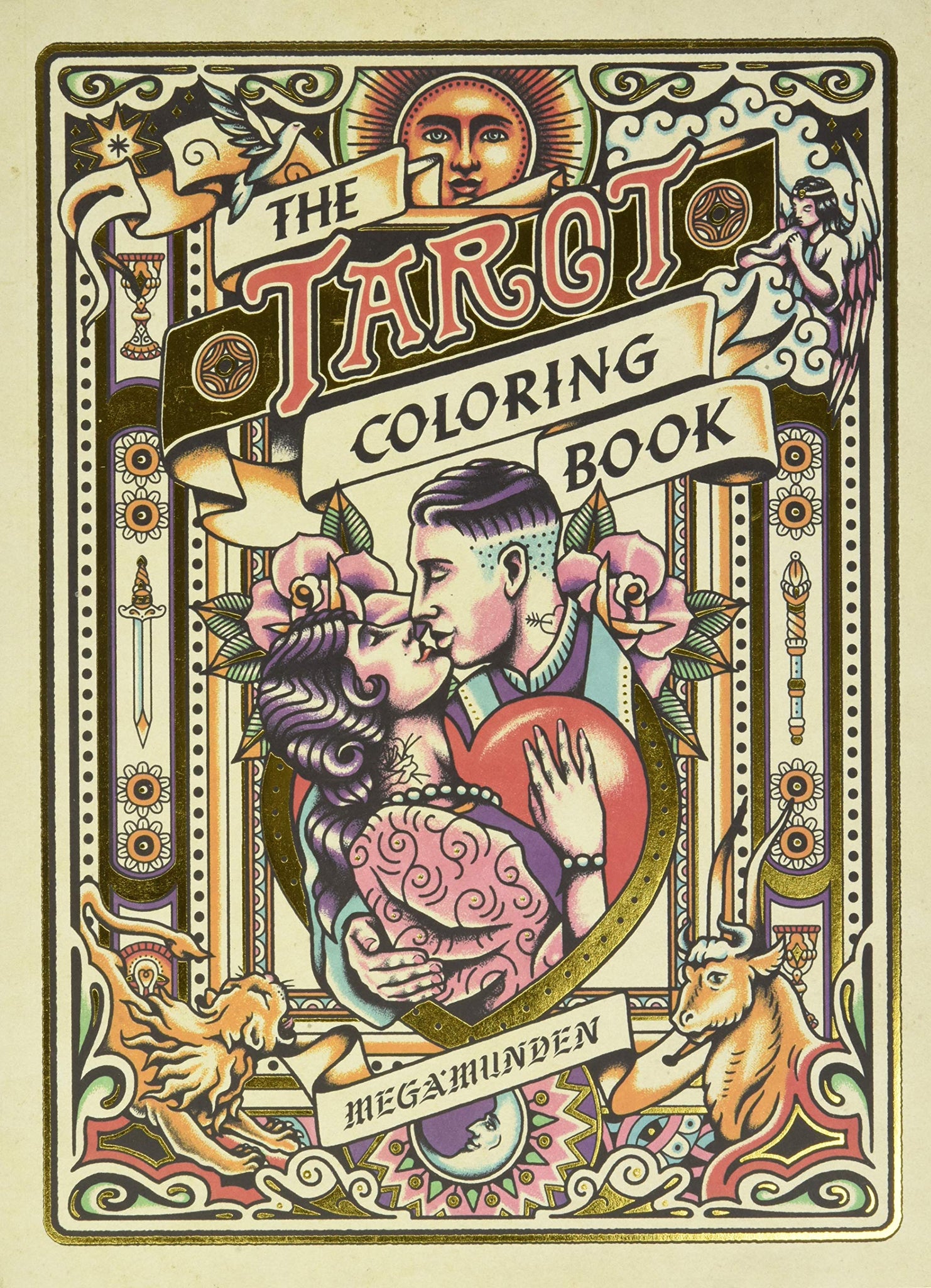 Tarot Coloring Book: A Personal Growth Coloring Journey - Munden, Oliver Cover Image
