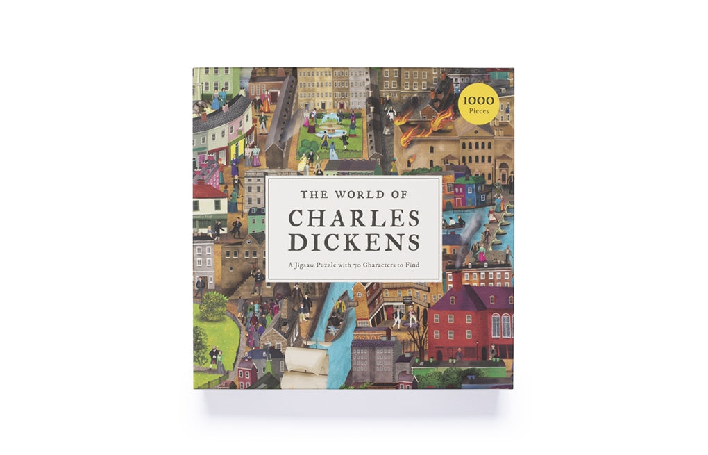"The World of Charles Dickens" A Jigsaw Puzzle with 70 Characters to Find (1000 Piece)
