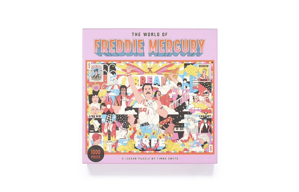 "The World of Freddie Mercury" Jigsaw Puzzle (1000 Piece)