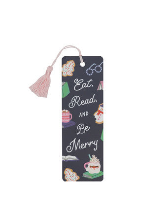 "Eat, Read, & Be Merry" Bookmark (2025)