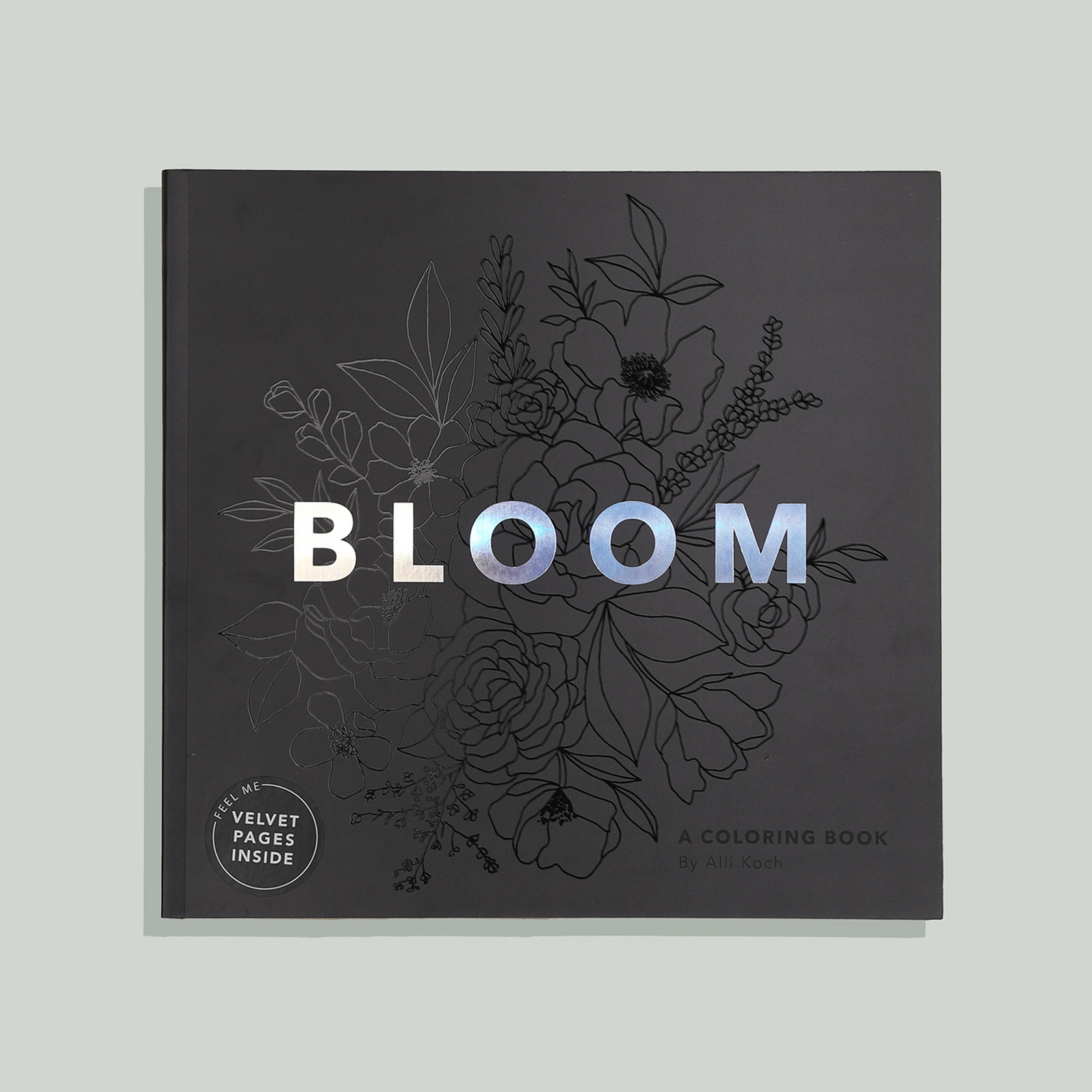 Bloom: A Flower Coloring Book