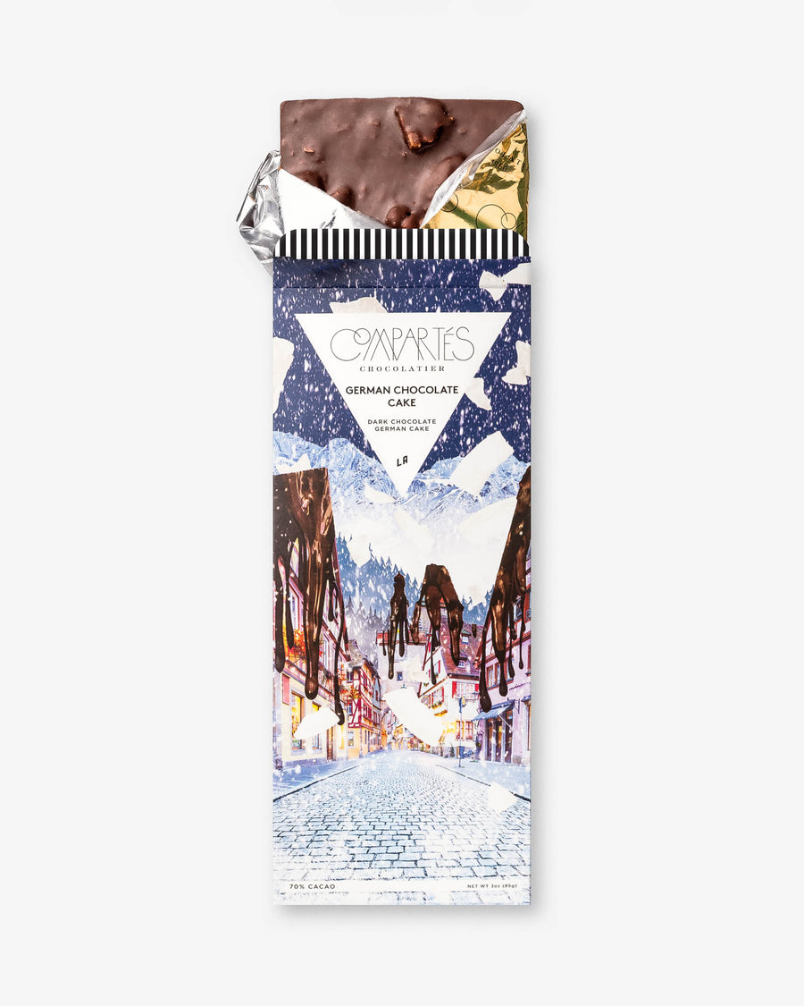 German Chocolate Cake Bar