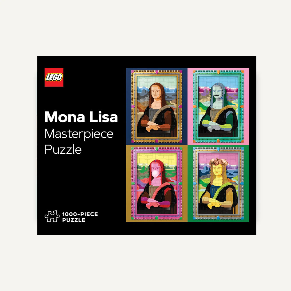 "Mona Lisa" LEGO® Masterpiece Puzzle (1000 Piece)
