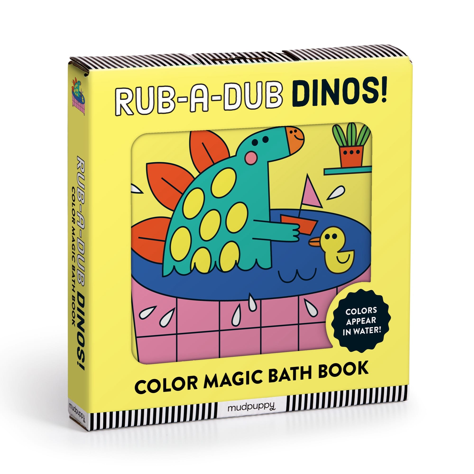 "Rub-A-Dub Dinos!" Color Magic Bath Book