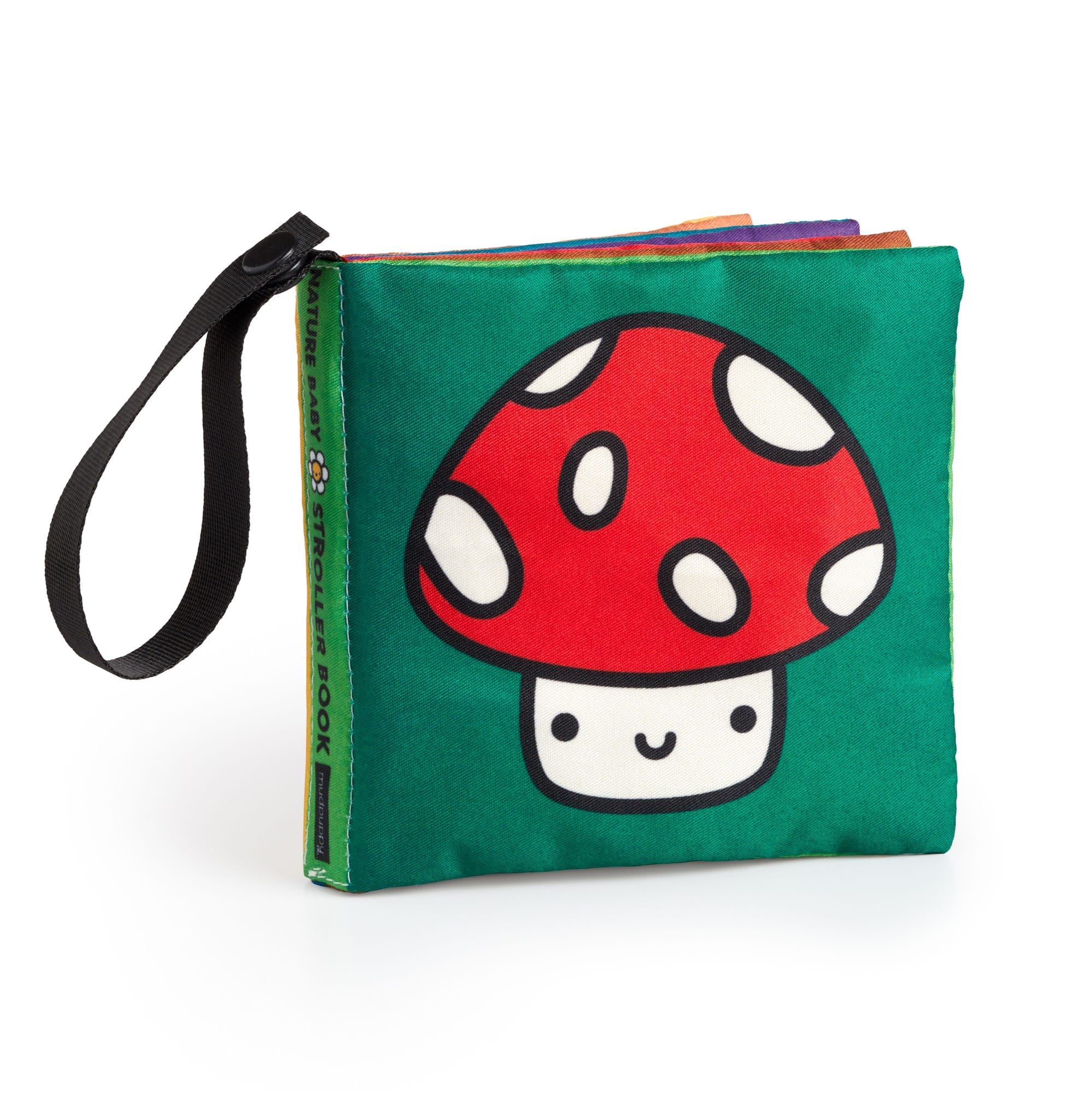 "Nature Baby" Crinkle Fabric Stroller Book