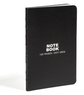 "Classic Black" Small Paperback Bullet Journal