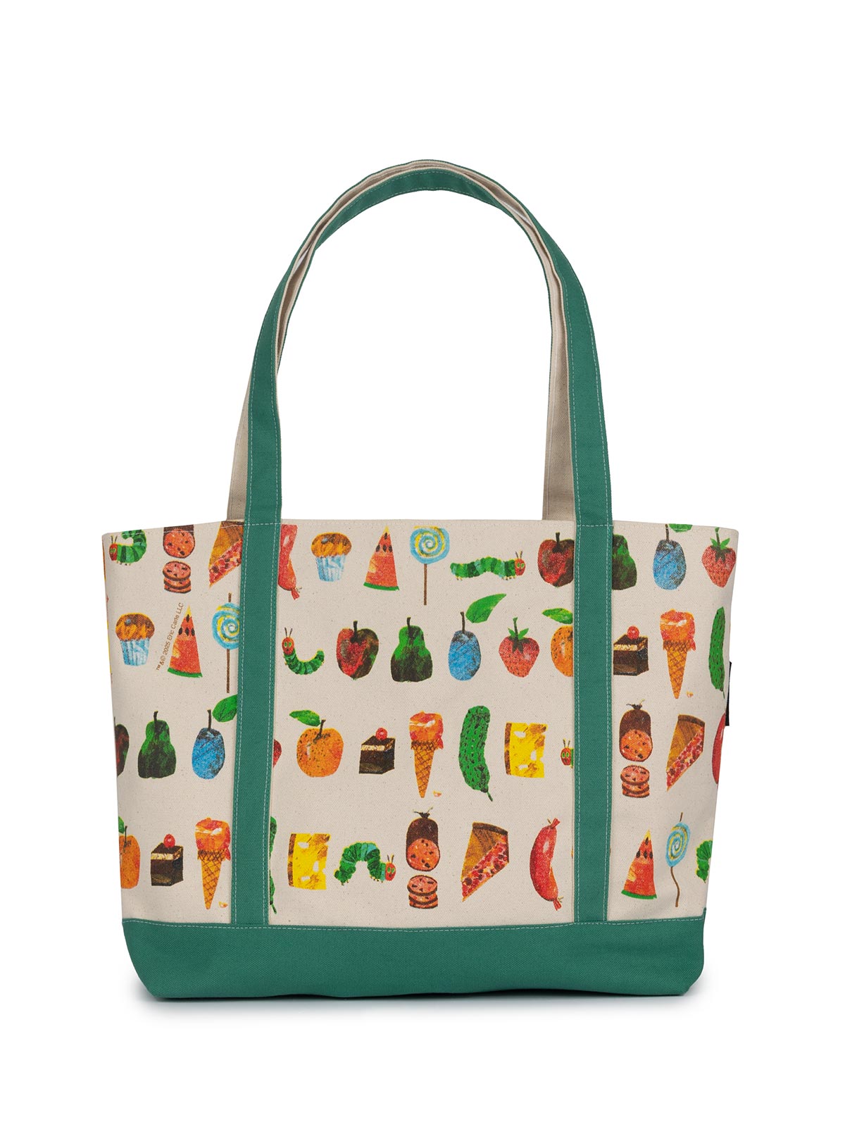 "The Very Hungry Caterpillar" Large Zippered Tote Bag