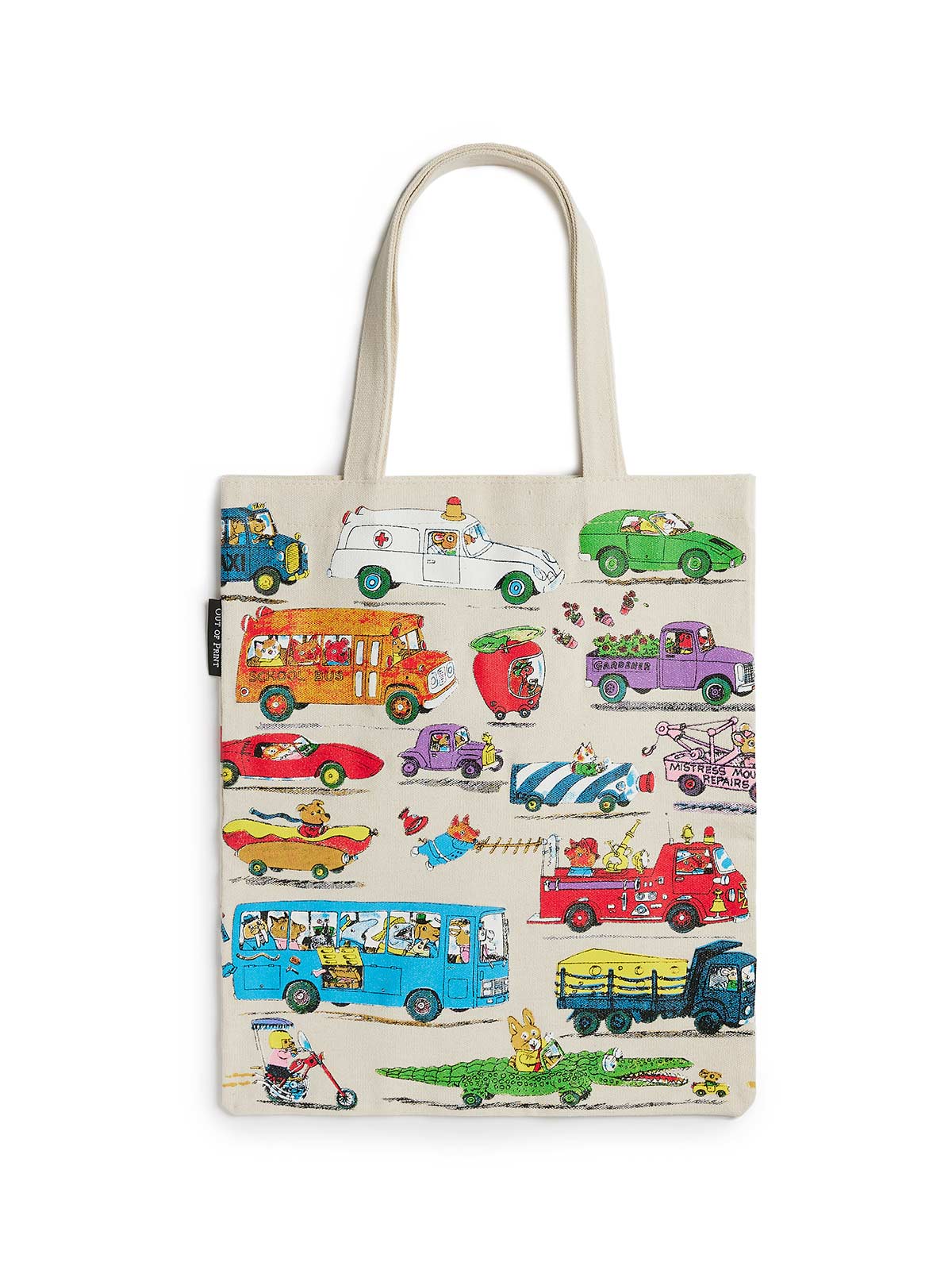 "Richard Scarry: Cars and Trucks and Things That Go" Tote Bag