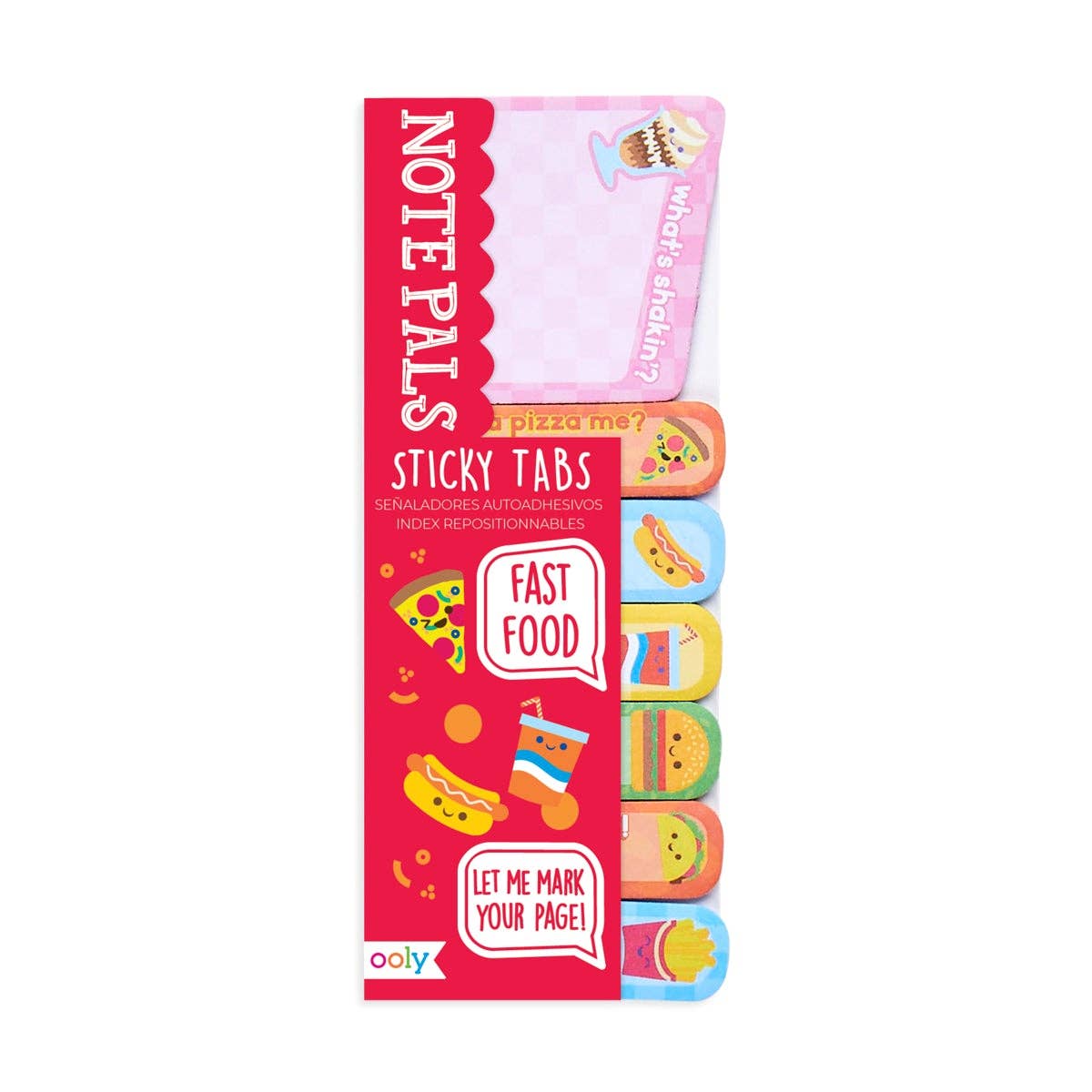 "Fast Food" Note Pals Sticky Note Tabs