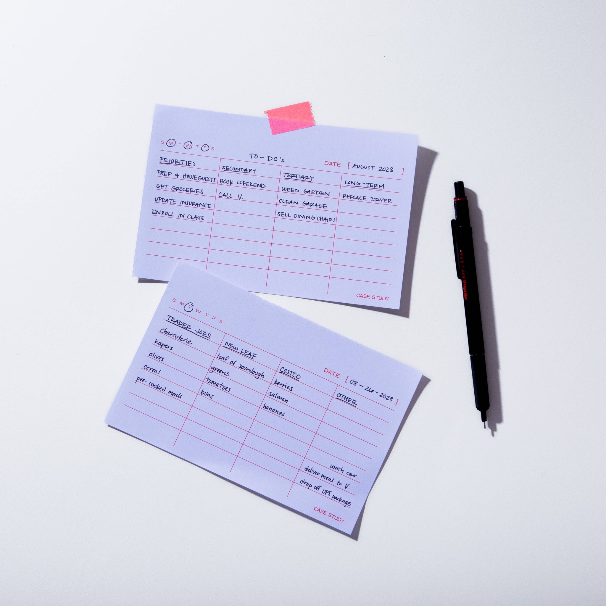 Column To-Do List Notepad – More Than Words