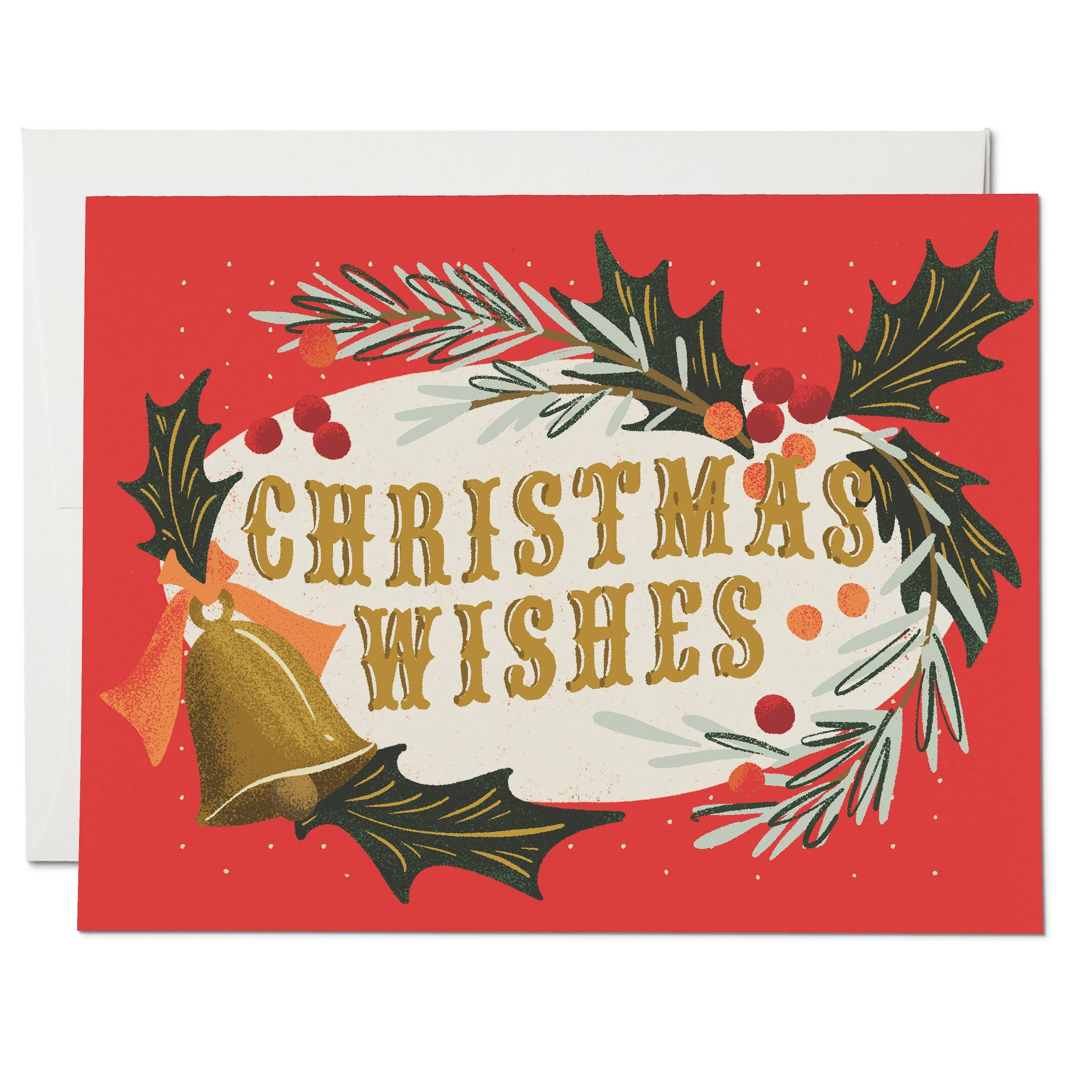 "Christmas Wishes" Holiday Greeting Card