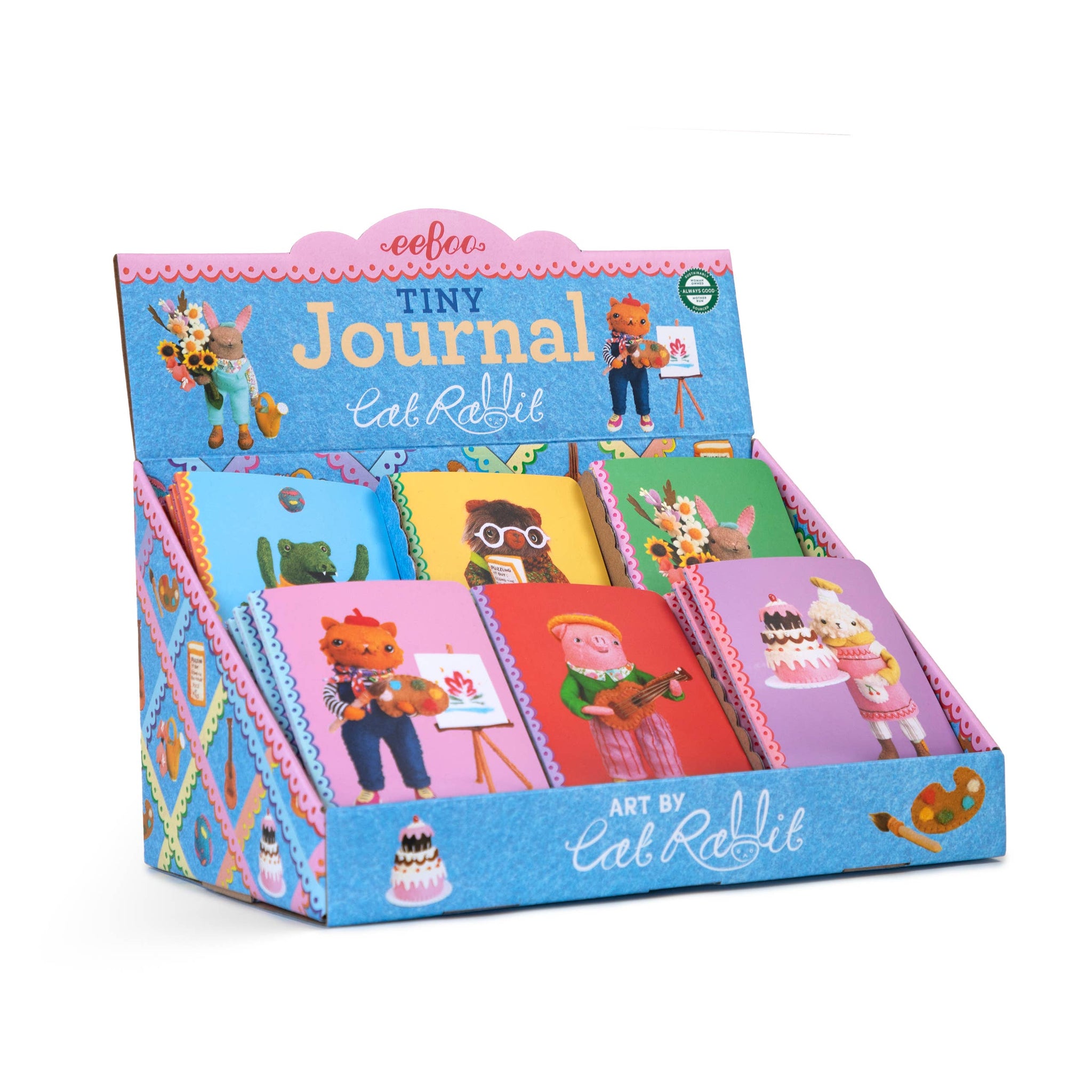 Cat Rabbit: Tiny Journal Assortment