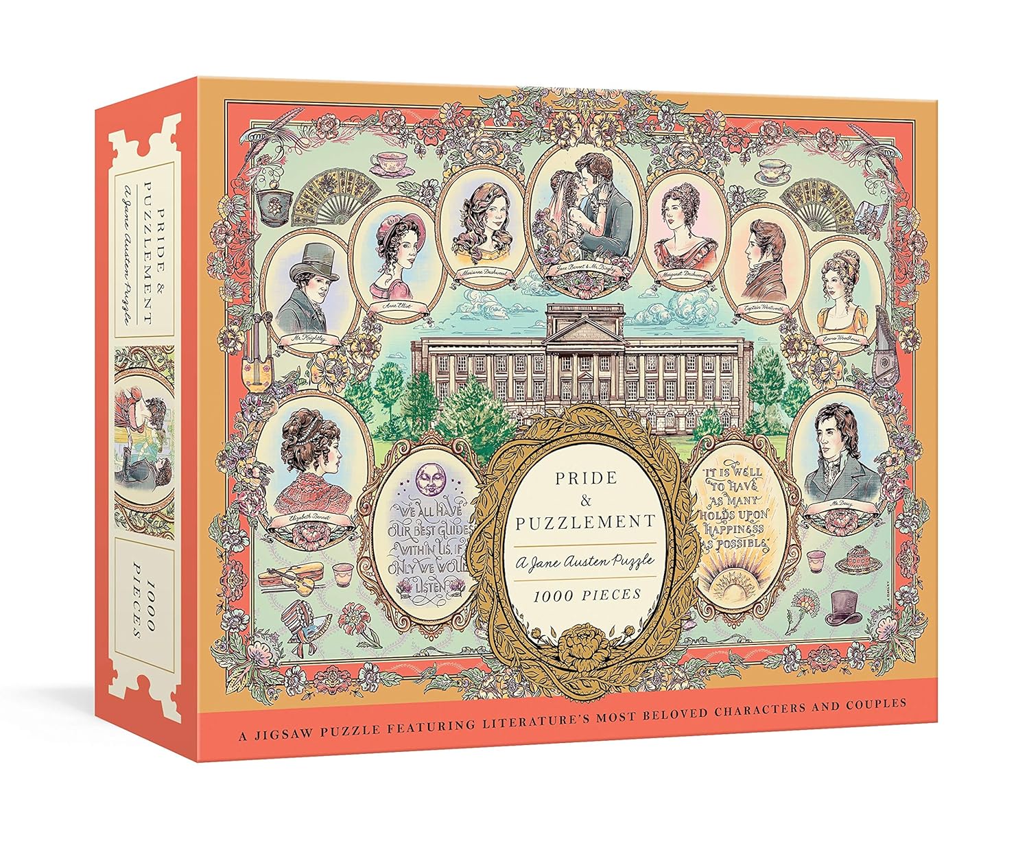 "Pride and Puzzlement" : A Jane Austen Puzzle - 1000 Piece