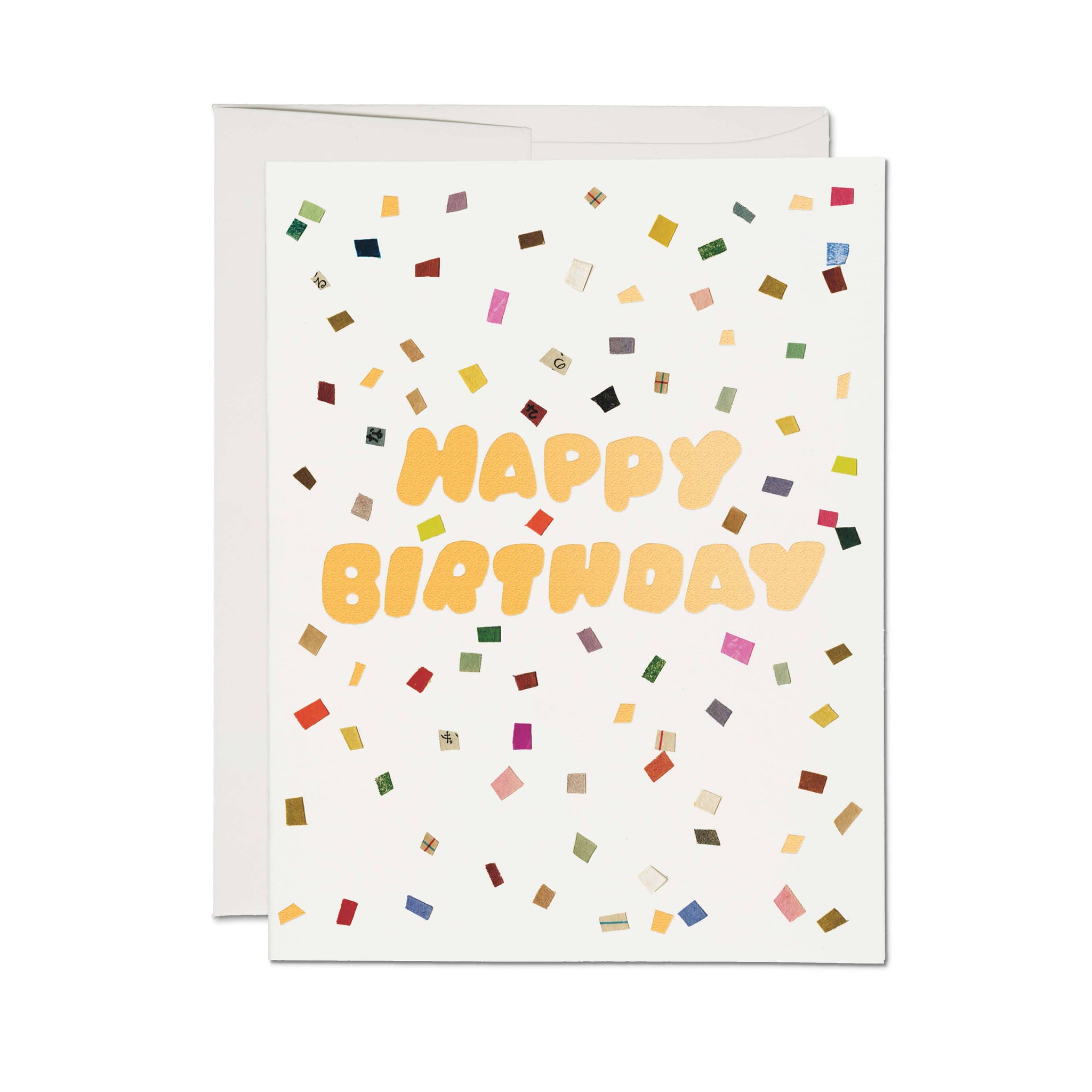 "Colorful Confetti" Birthday Greeting Card