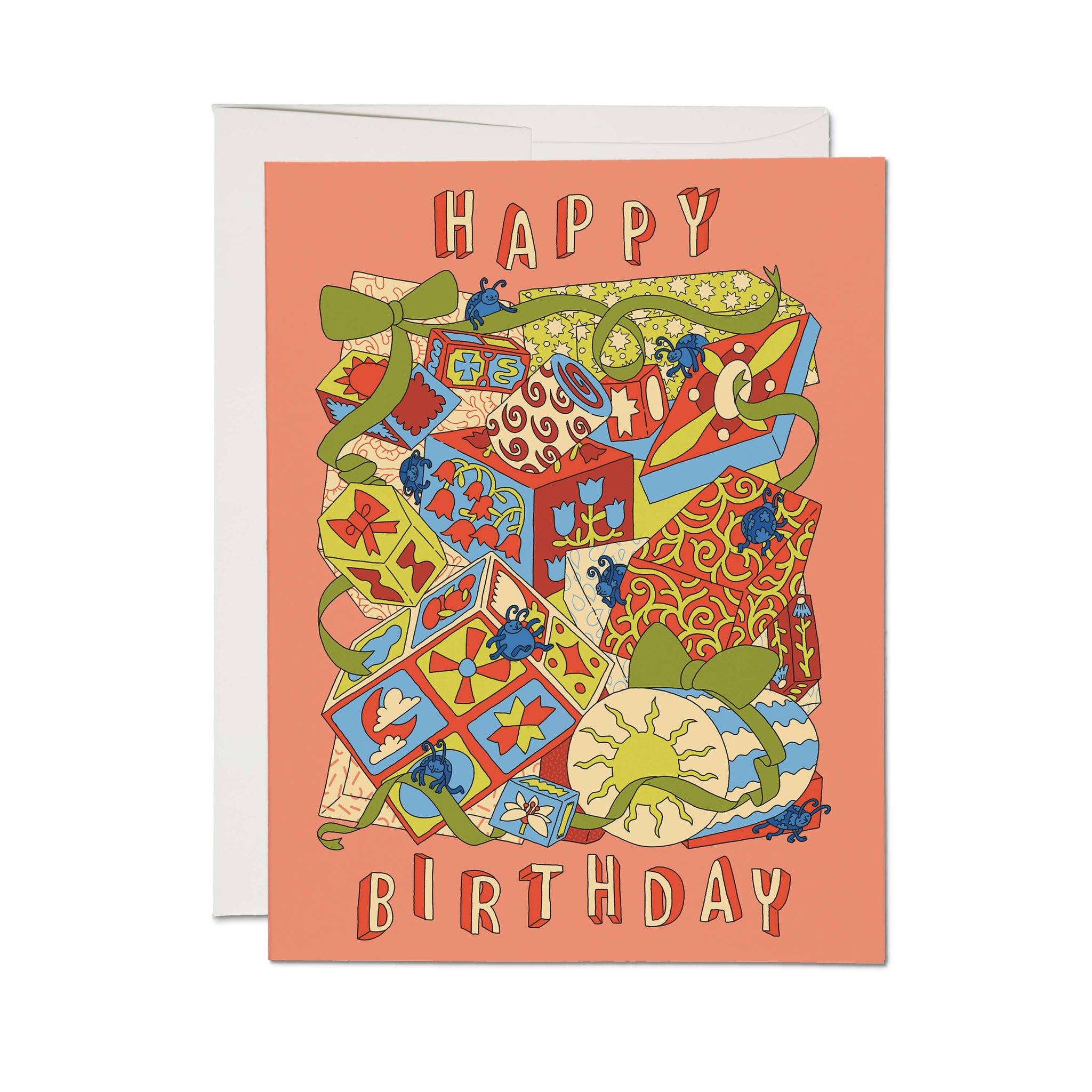 "Birthday Bugs" Greeting Card