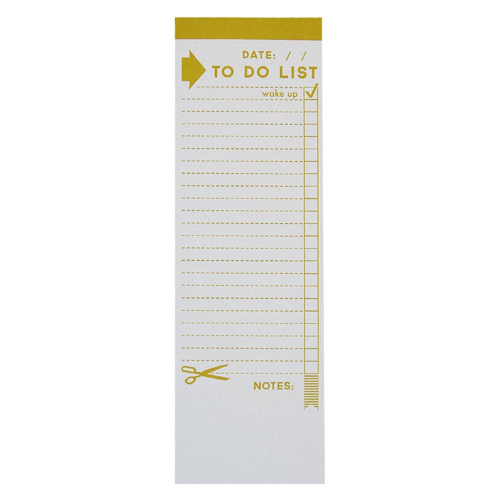 "To Do" List Notepad