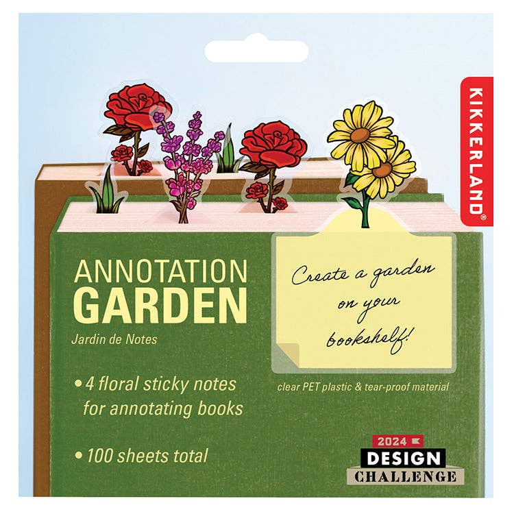 Annotation Garden: Floral Page Tabs