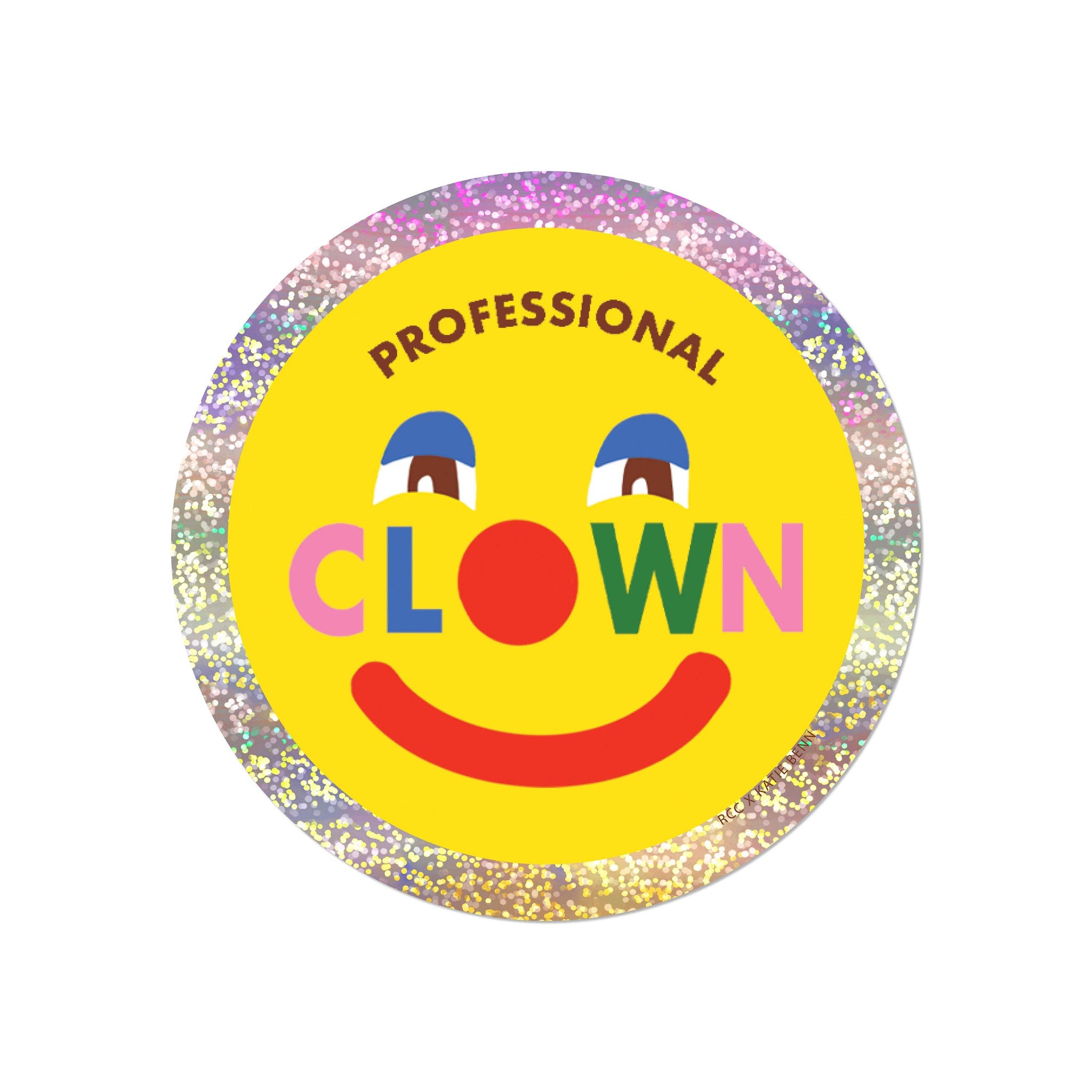 "Professional Clown" Sticker