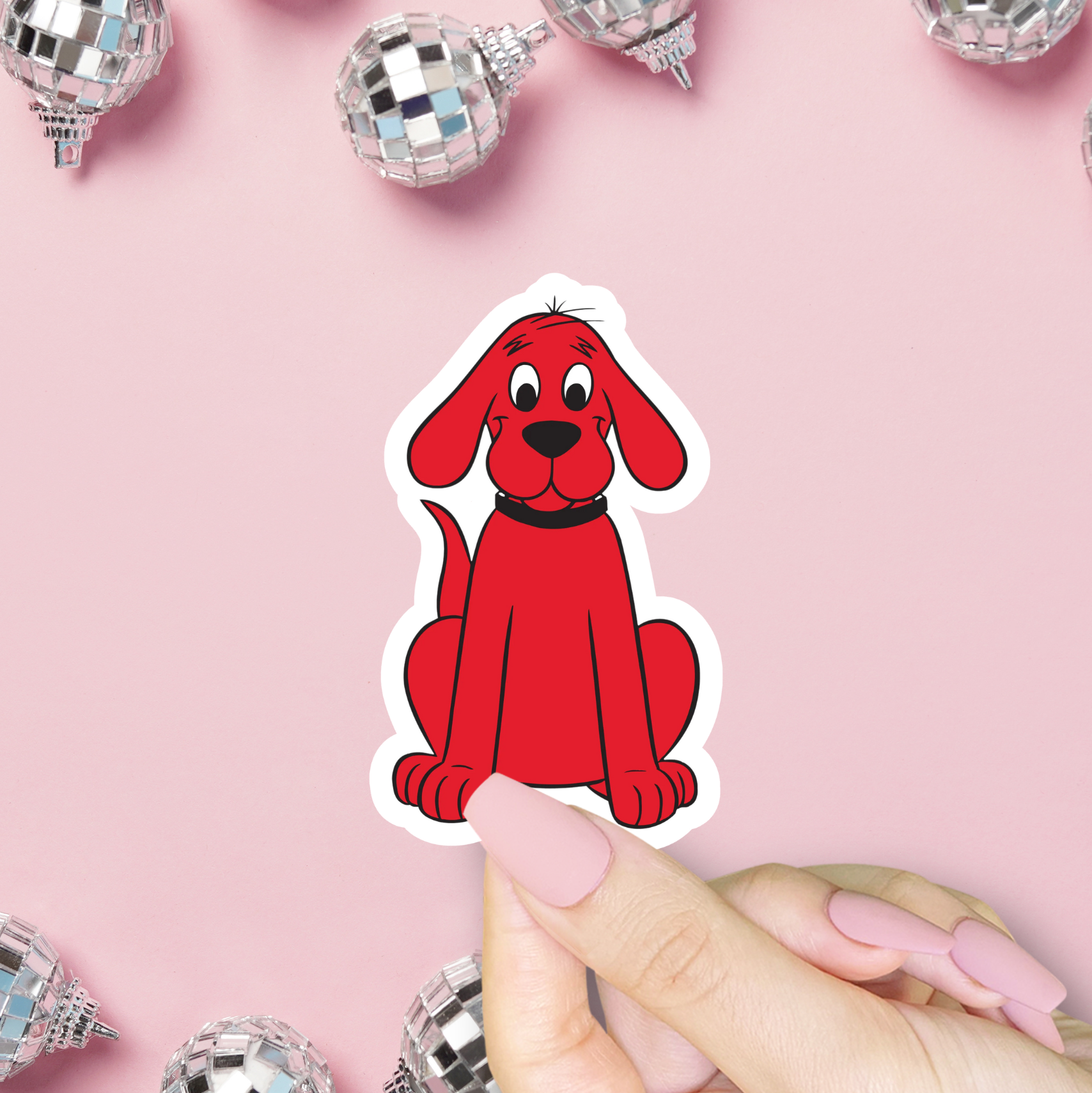 "Clifford The Big Red Dog" Sticker