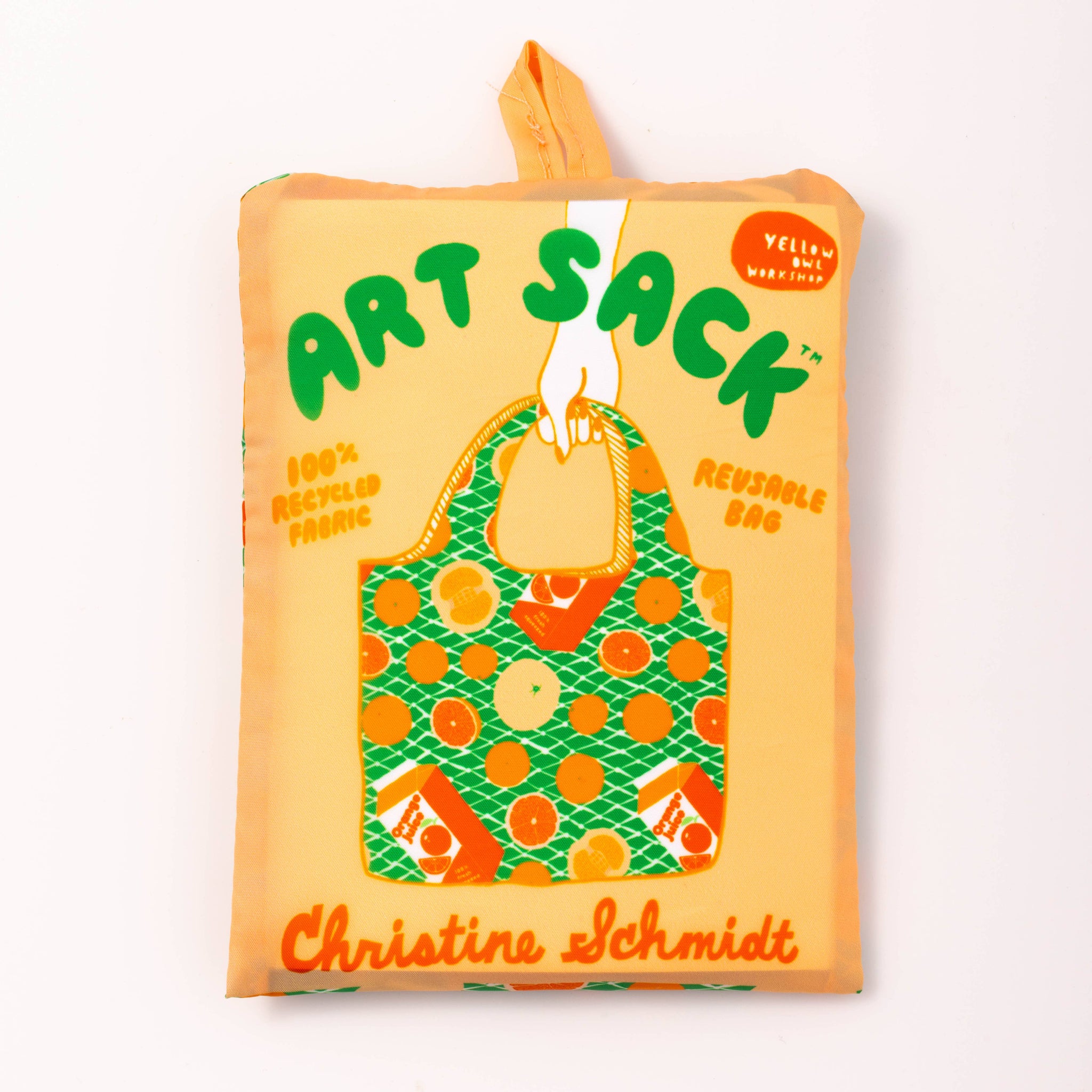 "Oranges" Art Sack (Eco-Friendly Reusable Tote Bag)