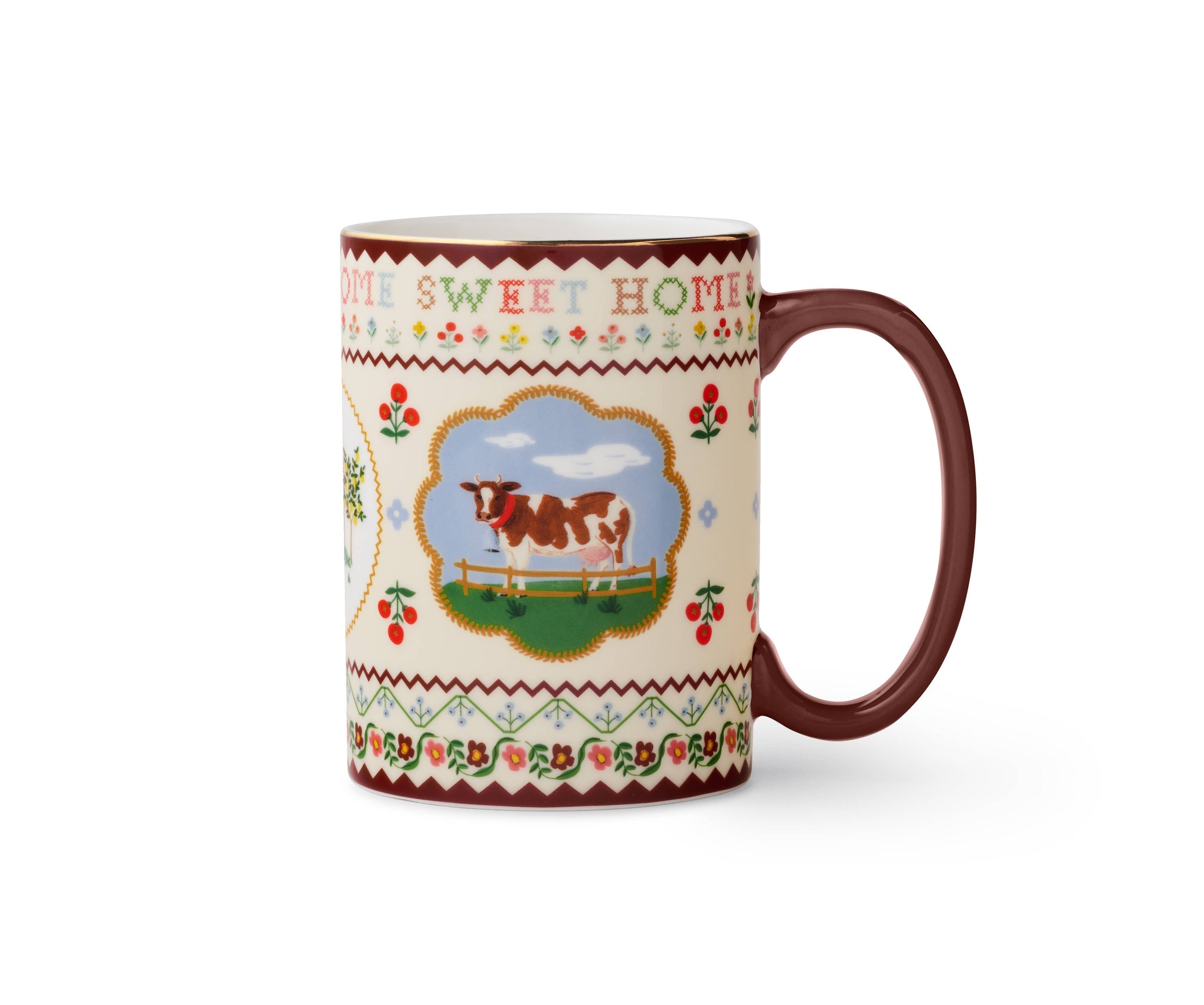 "Home Sweet Home" Porcelain Mug