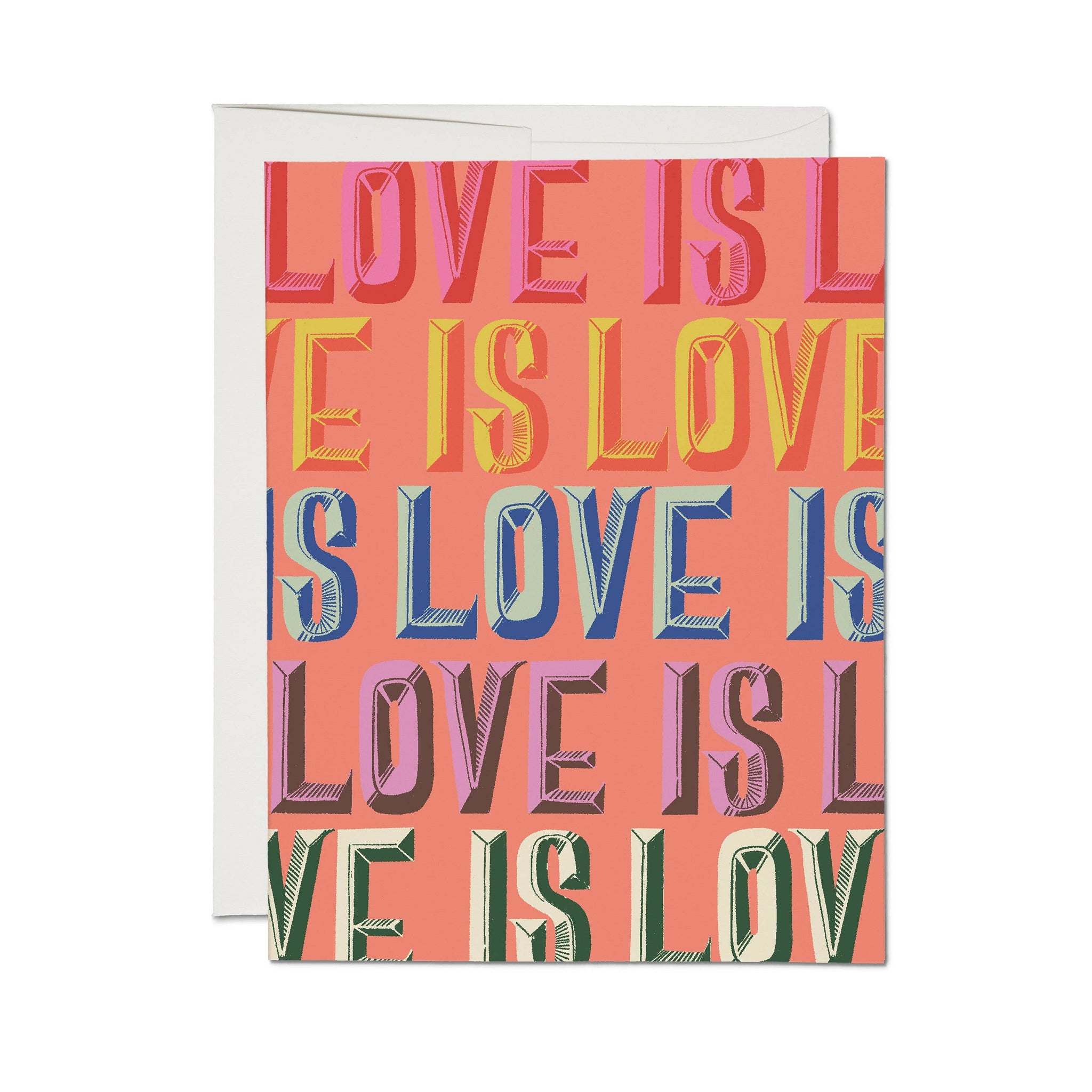 "Love Is Love" Greeting Card