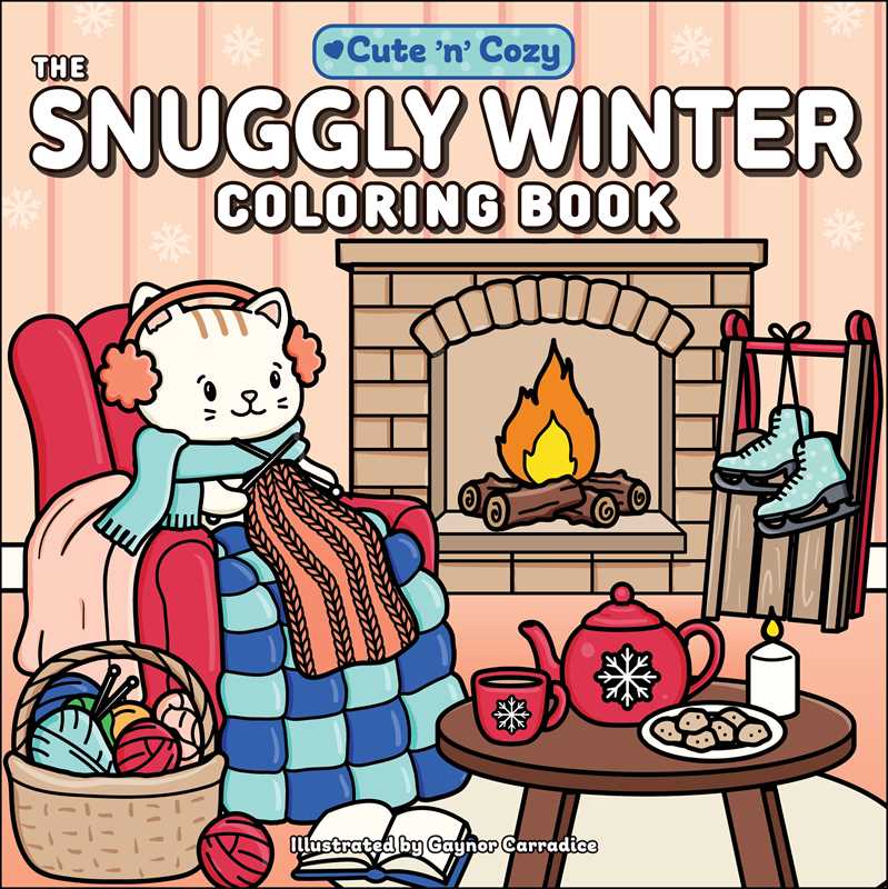 Cute and Cozy: The Snuggly Winter Coloring Book