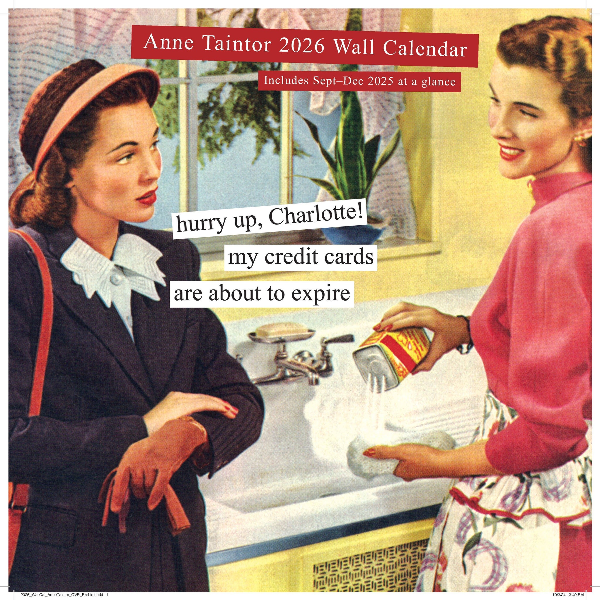 Anne Taintor: 2026 Wall Calendar