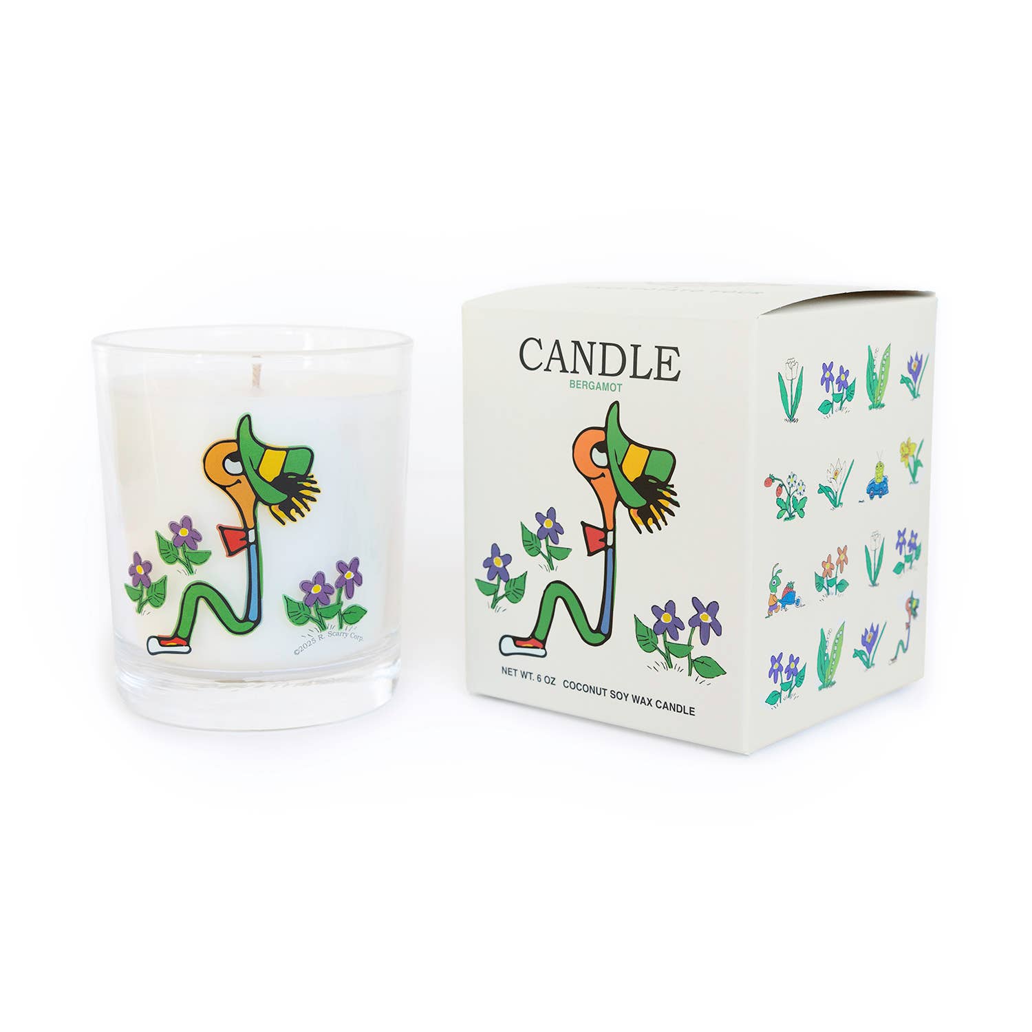 "Lowly Worm (Bergamot)" 3P4 x Richard Scarry® Candle