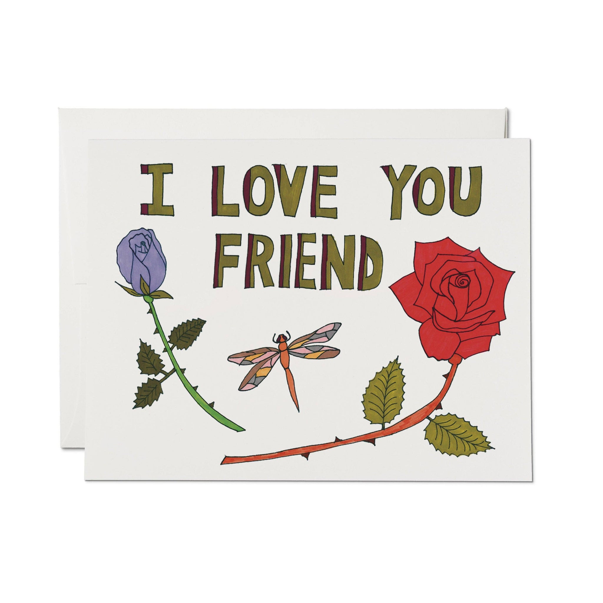 "Friend Love" Greeting Card