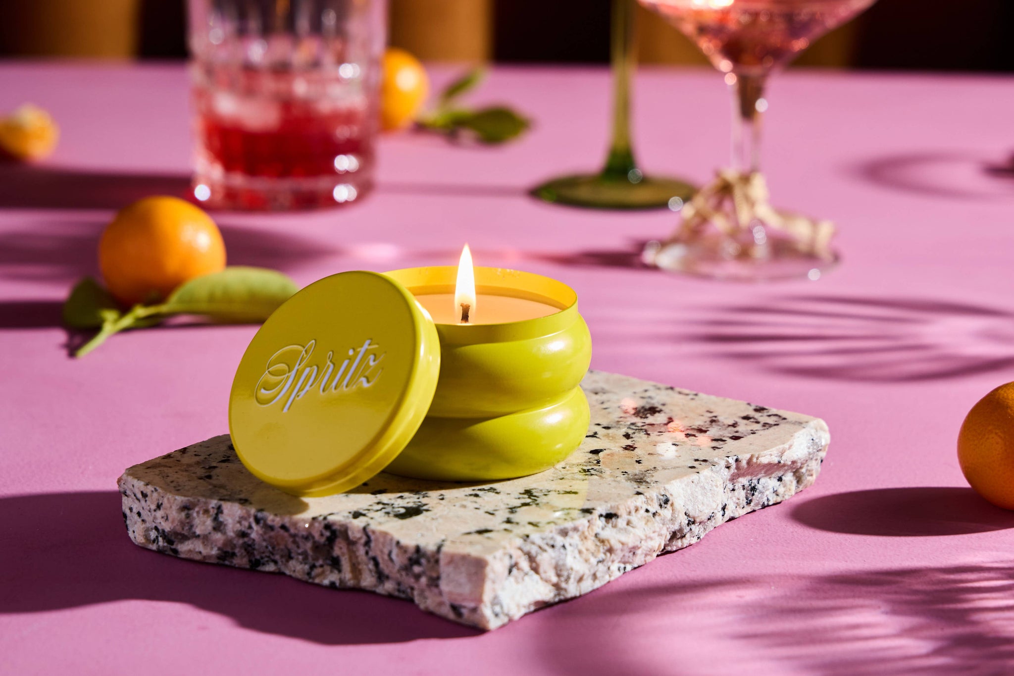 "Spritz" Candle by Rewined