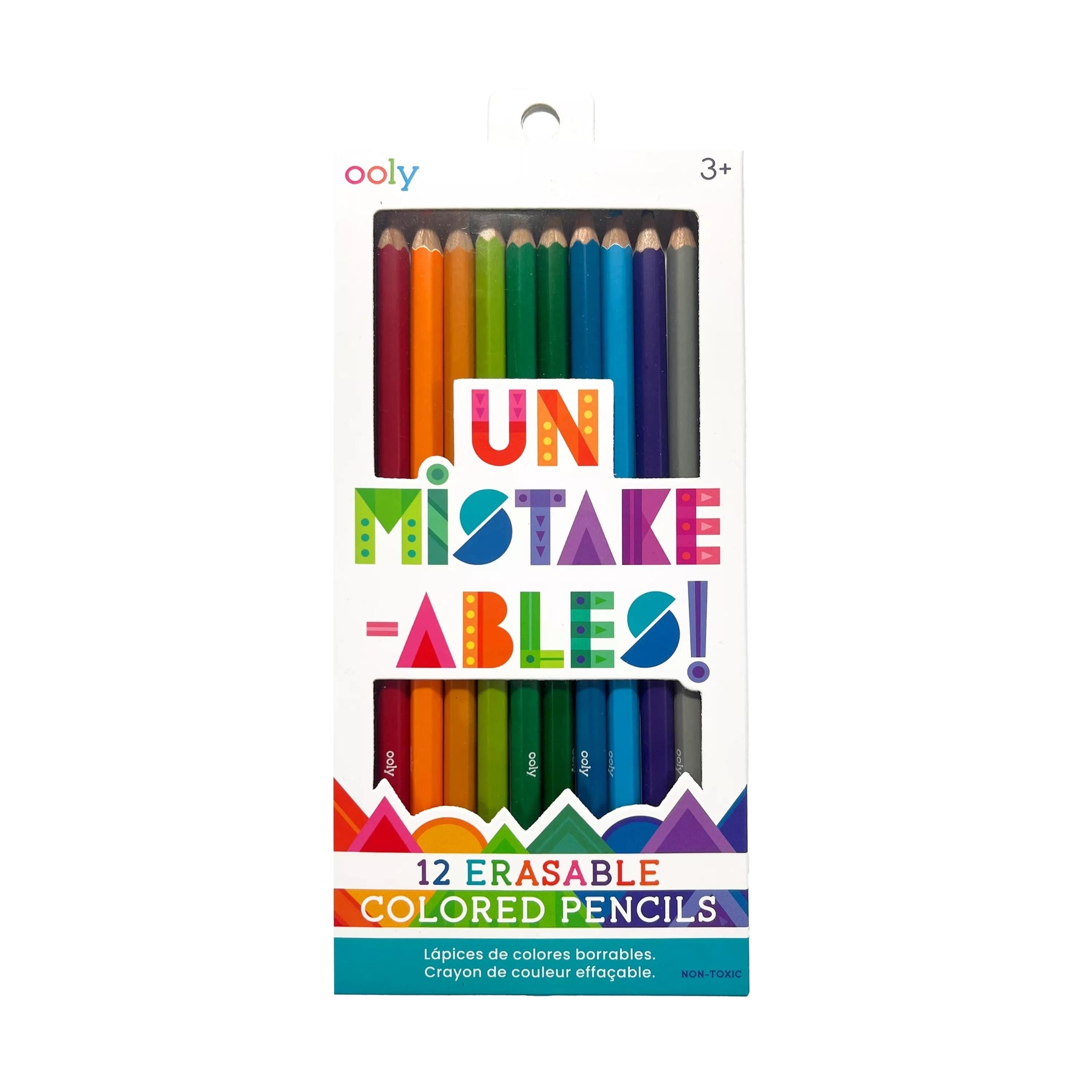 Un-Mistake-Ables! Erasable Colored Pencils (Set of 12)