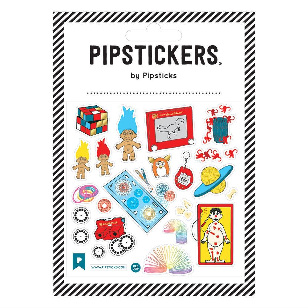 "Nostalgic Toys" Stickers