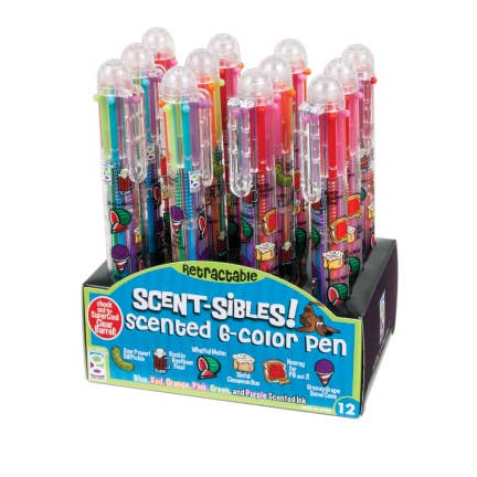 Scent-sibles Scented 6-Color Pen