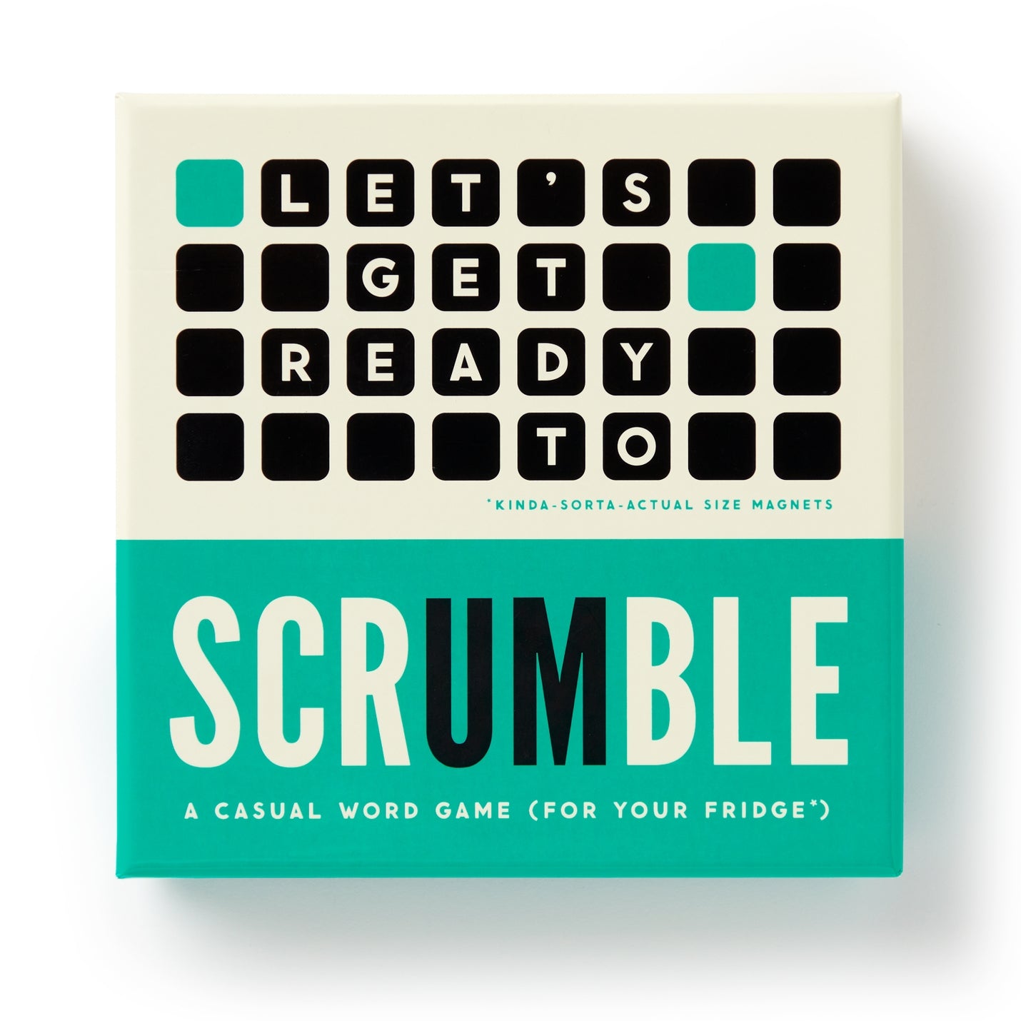 Scrumble: A Casual Word Game (For Your Fridge)