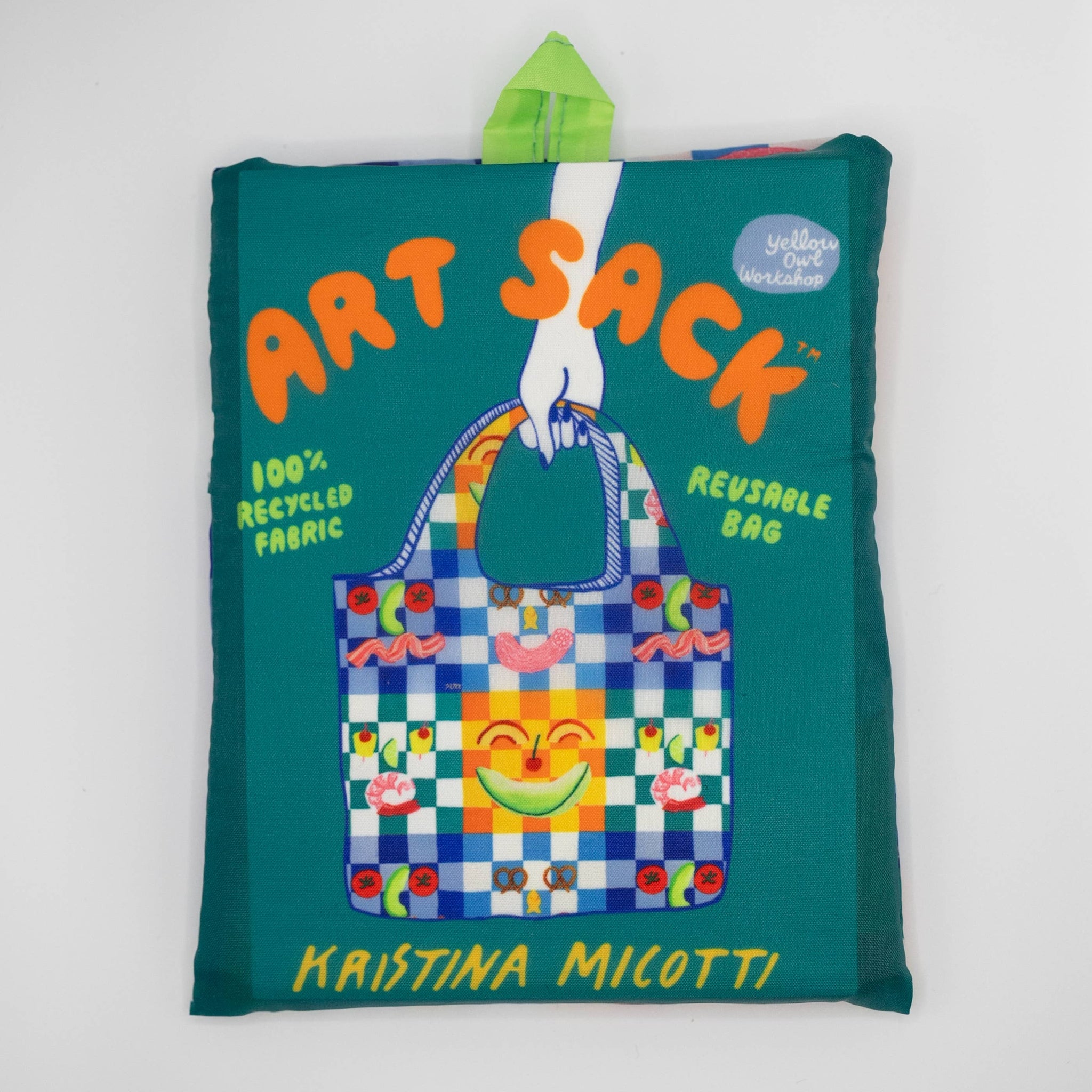 "Picnic" Art Sack by Kristina Micotti (Reusable Tote Bag)