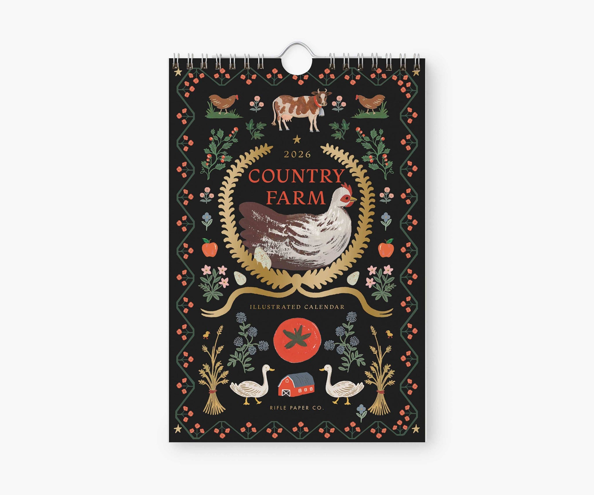 "Country Farm" 2026 Kitchen Calendar (6x9)