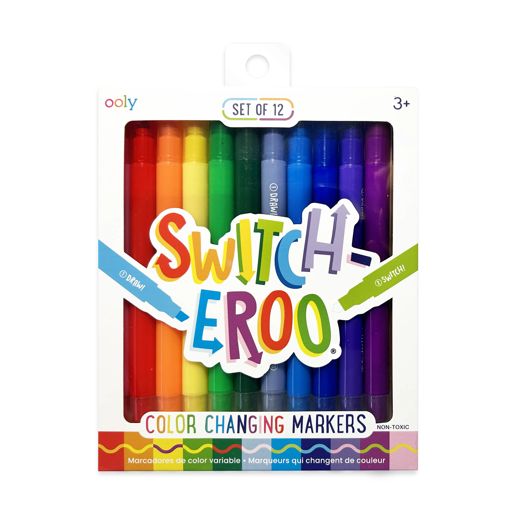 Switch-eroo! Color-Changing Markers (Set of 12)