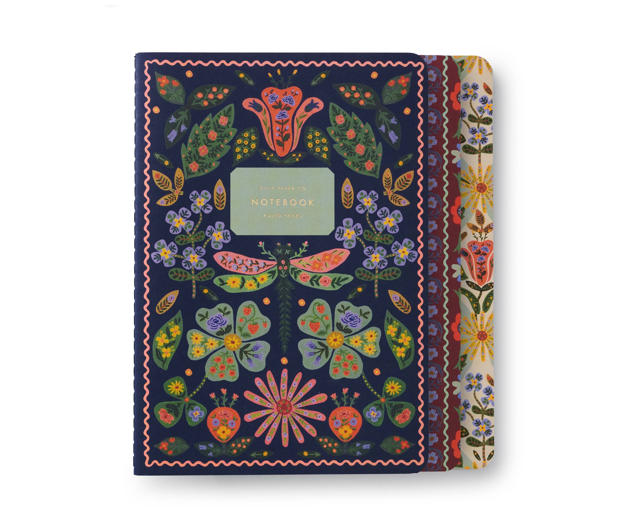 Assorted Set of 3 "Posy" Notebooks